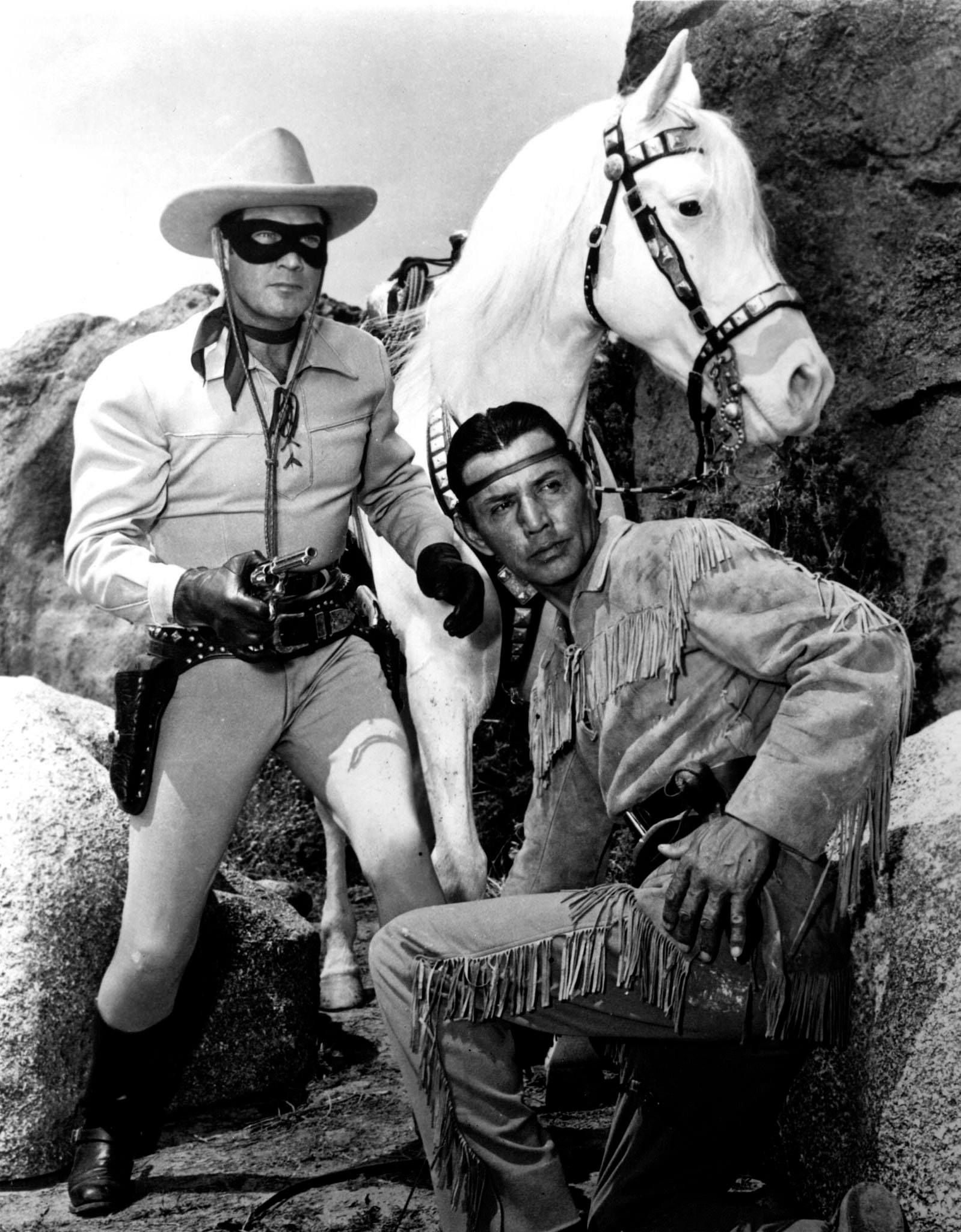 Here's a great photo of birthday star Jay Silverheels as Tonto and ...