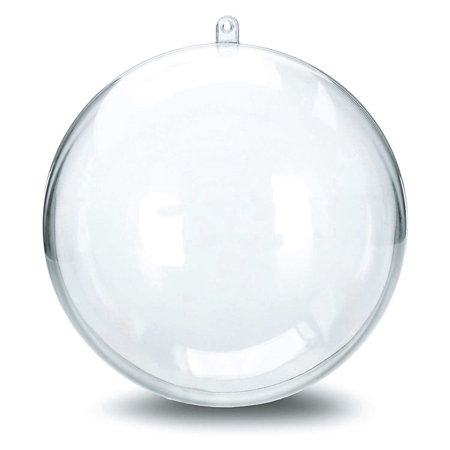 Amazon.com: Clear Plastic Ball Fillable Ornament Favor 3