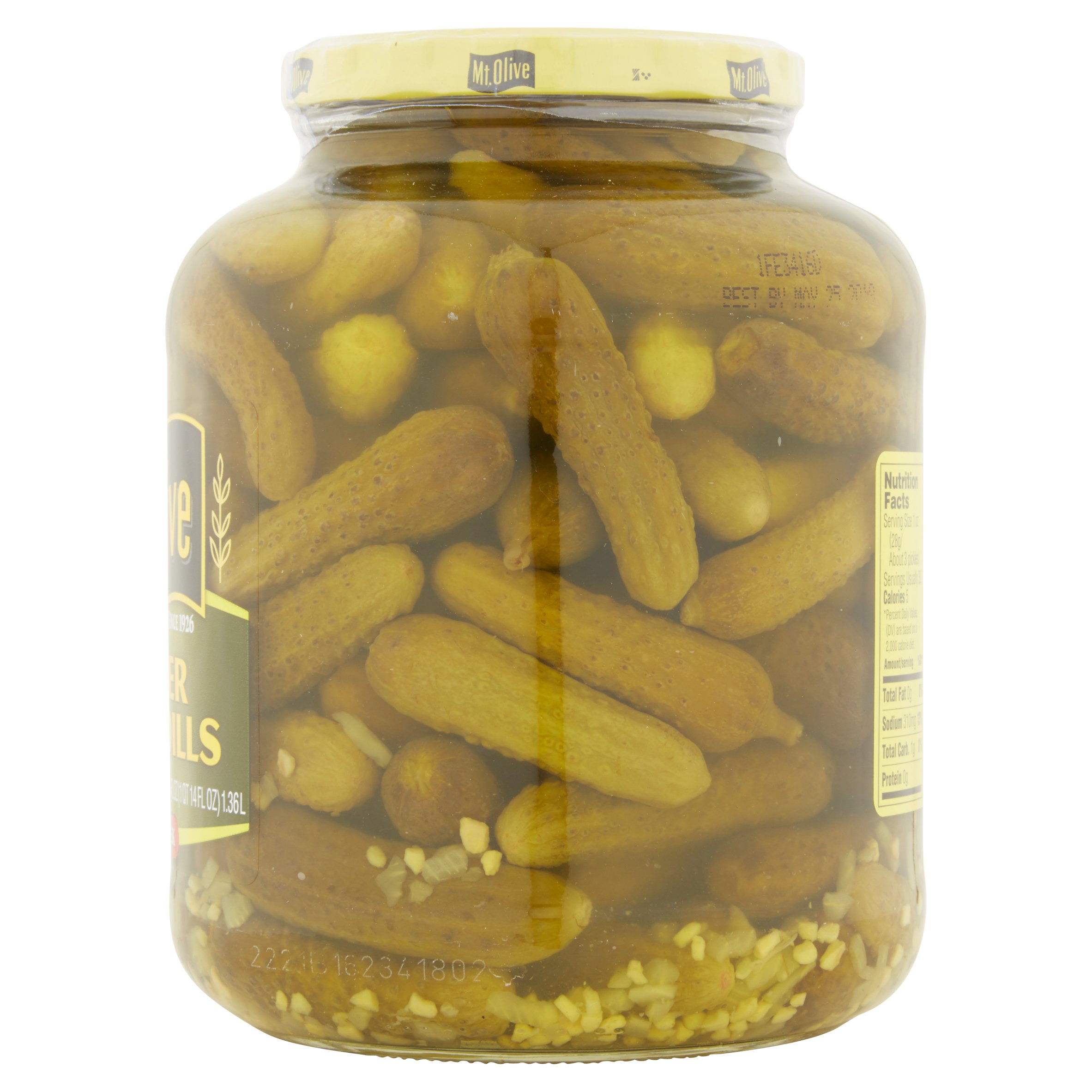 Mt. Olive Kosher Petite Dills Fresh Pack Pickles 46 fl. oz. Jar ...