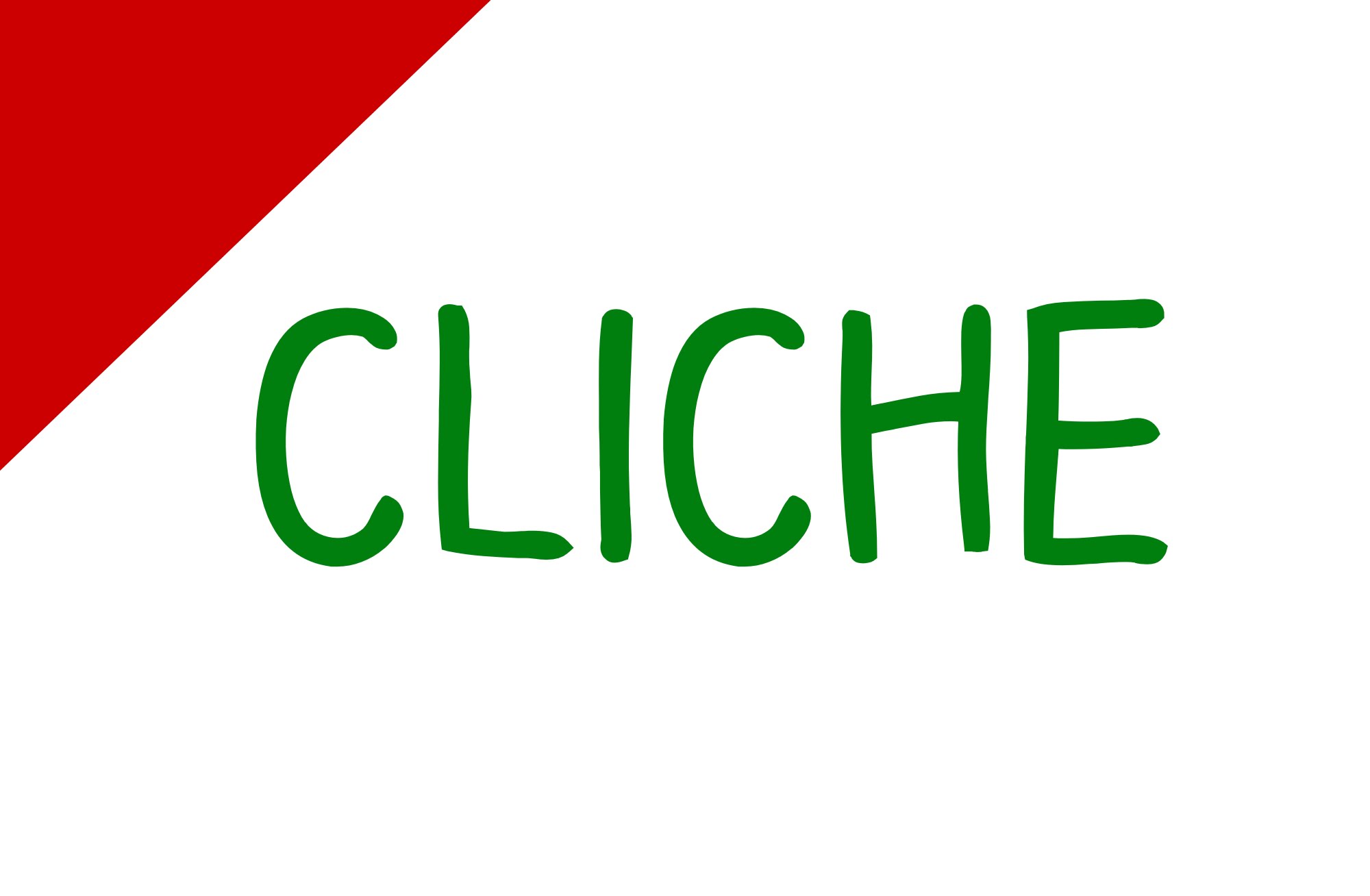 Learn English Words - Cliche (Vocabulary Video) - YouTube