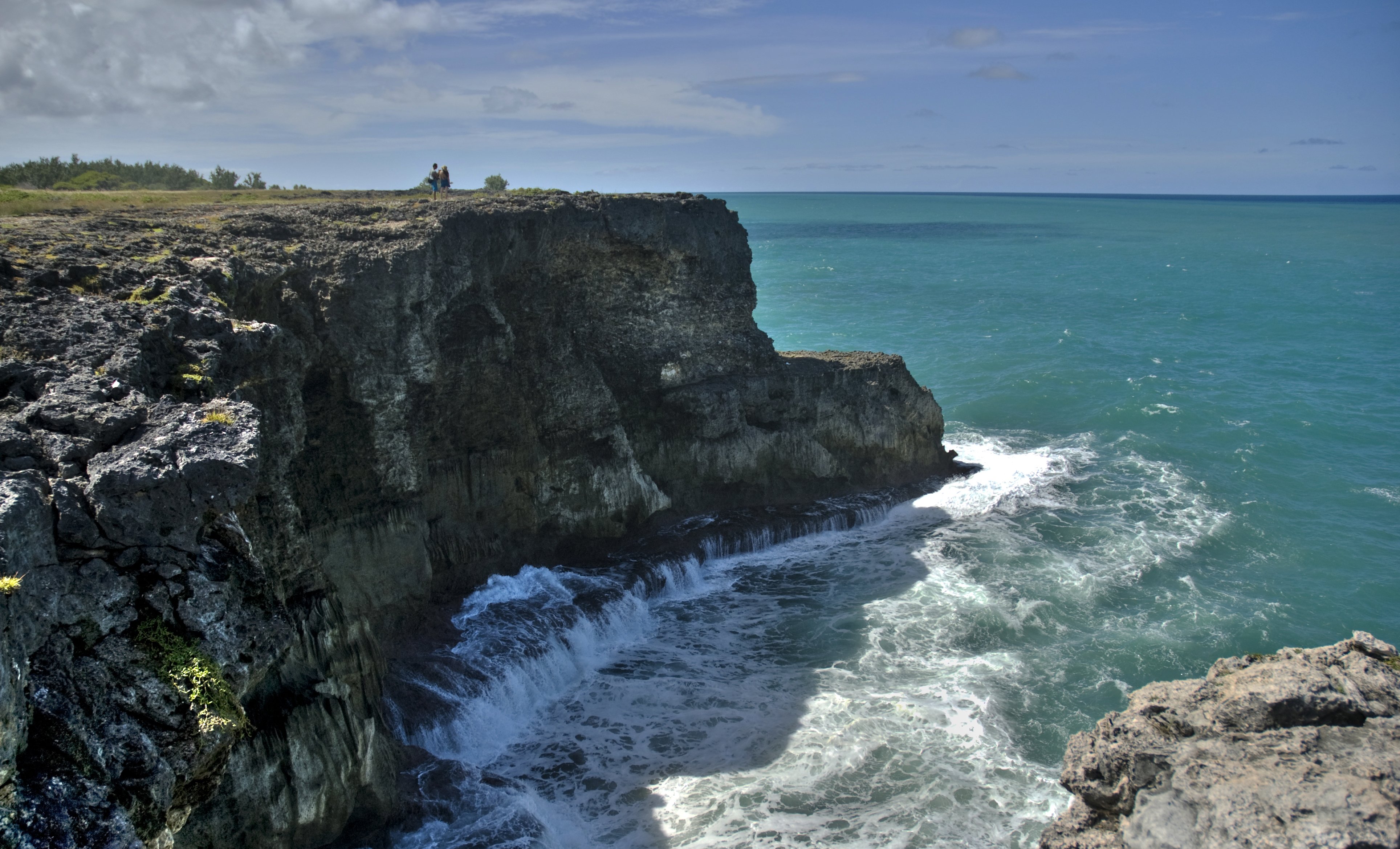 File:Sea cliff, Barbados coast.jpg - Wikimedia Commons