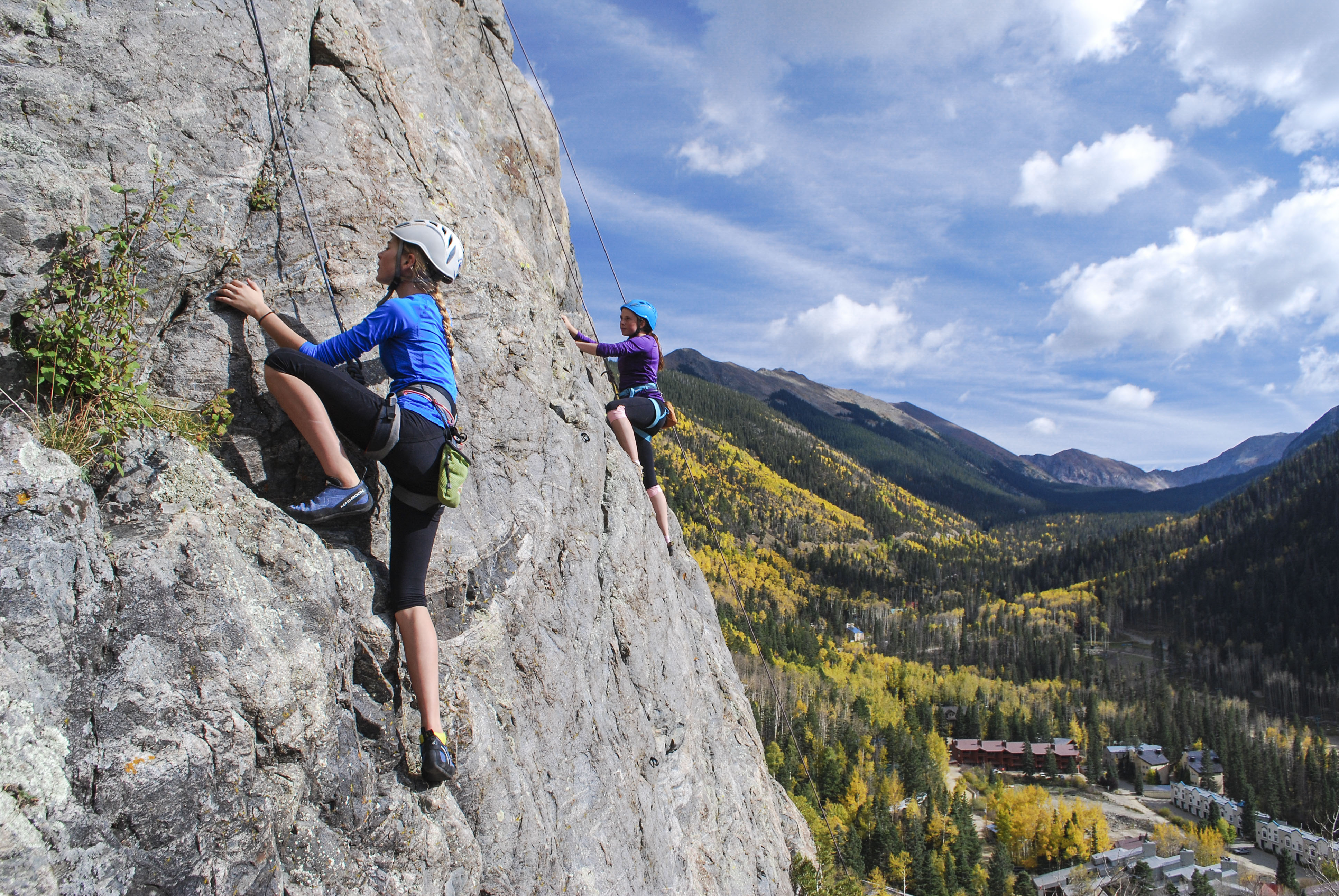 Mountain Skills Rock Climbing Adventures. Open all Seasons | Taos ...