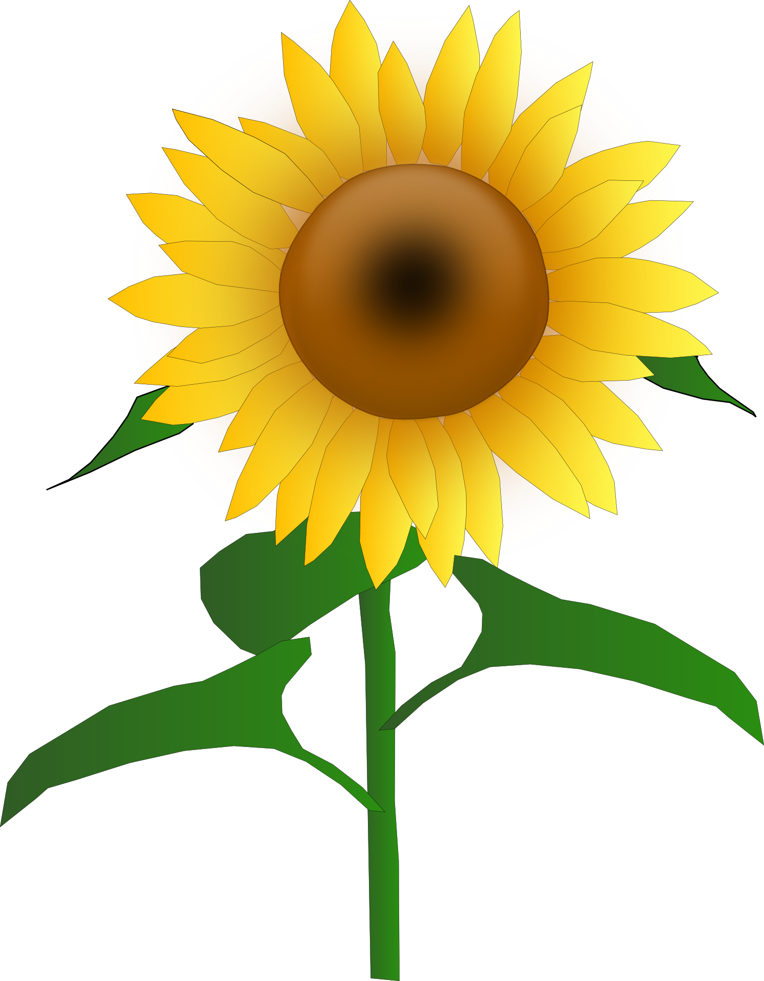 Free to Use & Public Domain Sunflower Clip Art