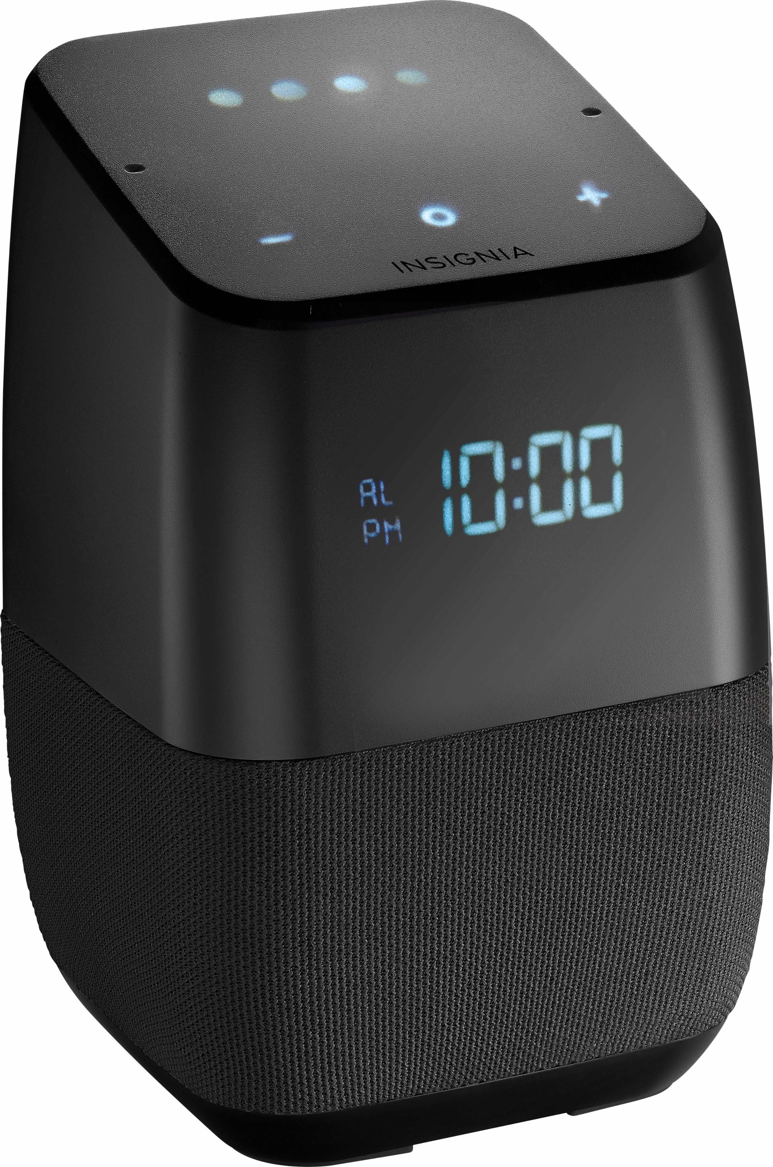 Insignia Voice Smart Bluetooth Speaker and Alarm Clock with the ...