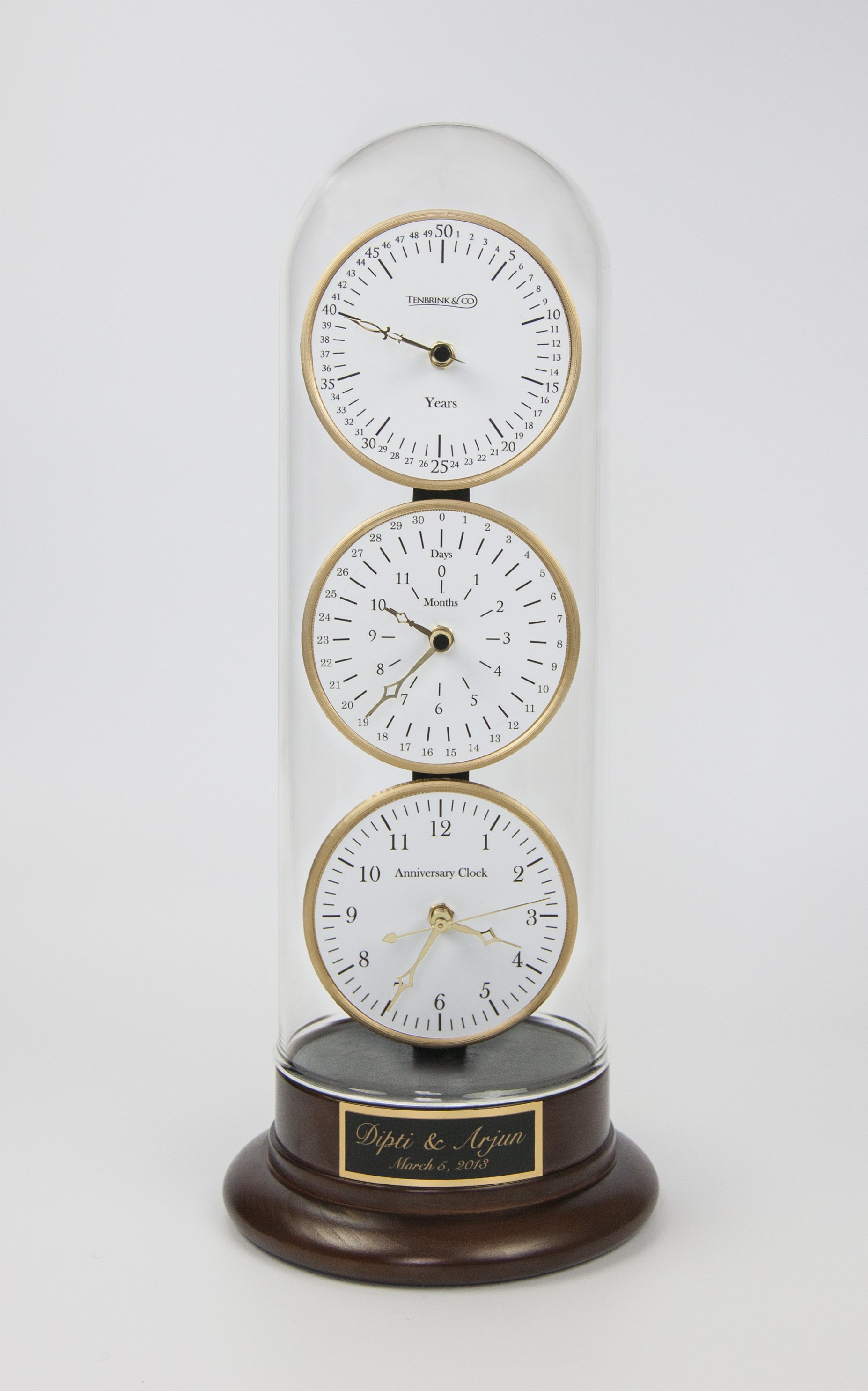 The Anniversary Clock - Tenbrink & Co.