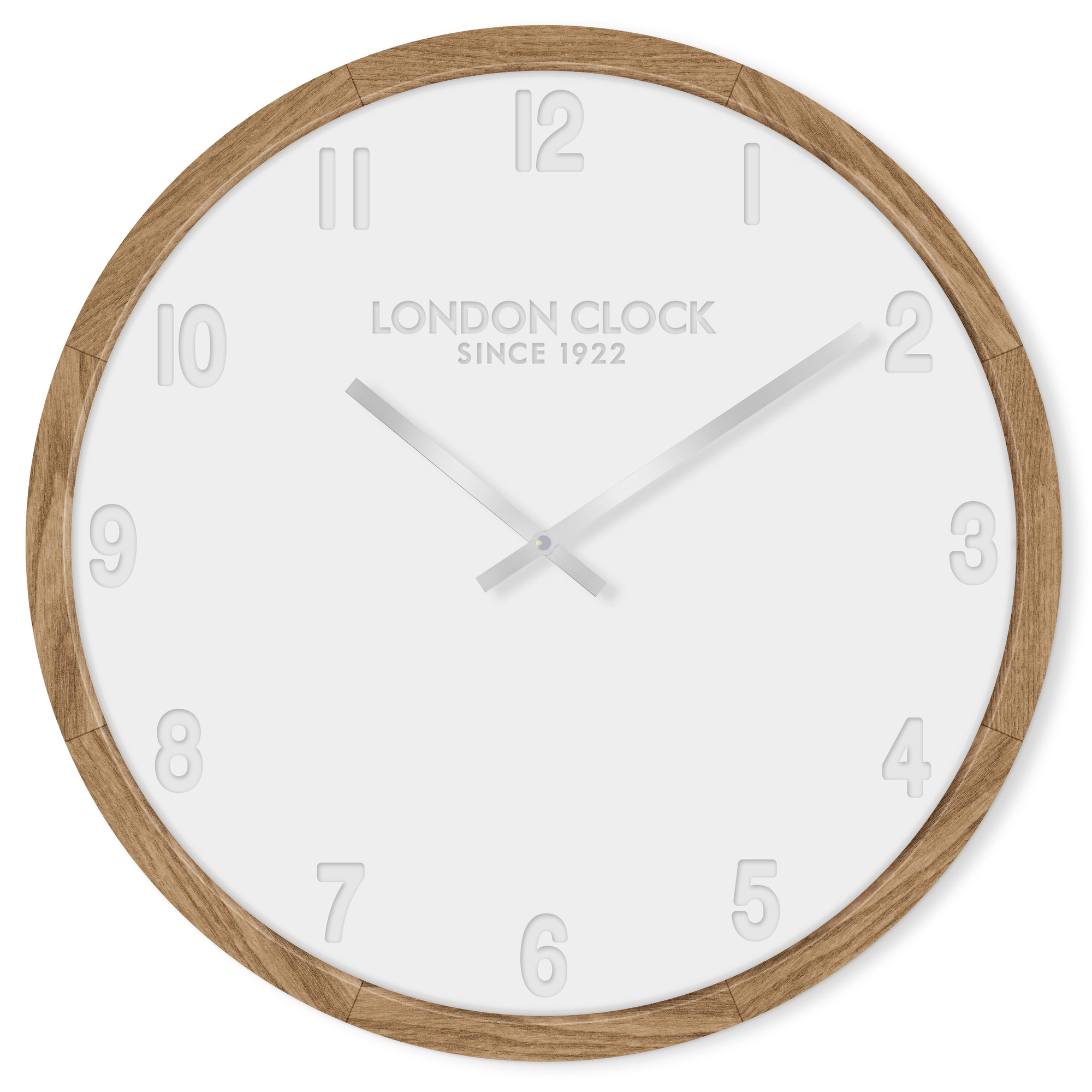 London Clock Company Klokke Numbers Wall Clock & Reviews | Temple ...