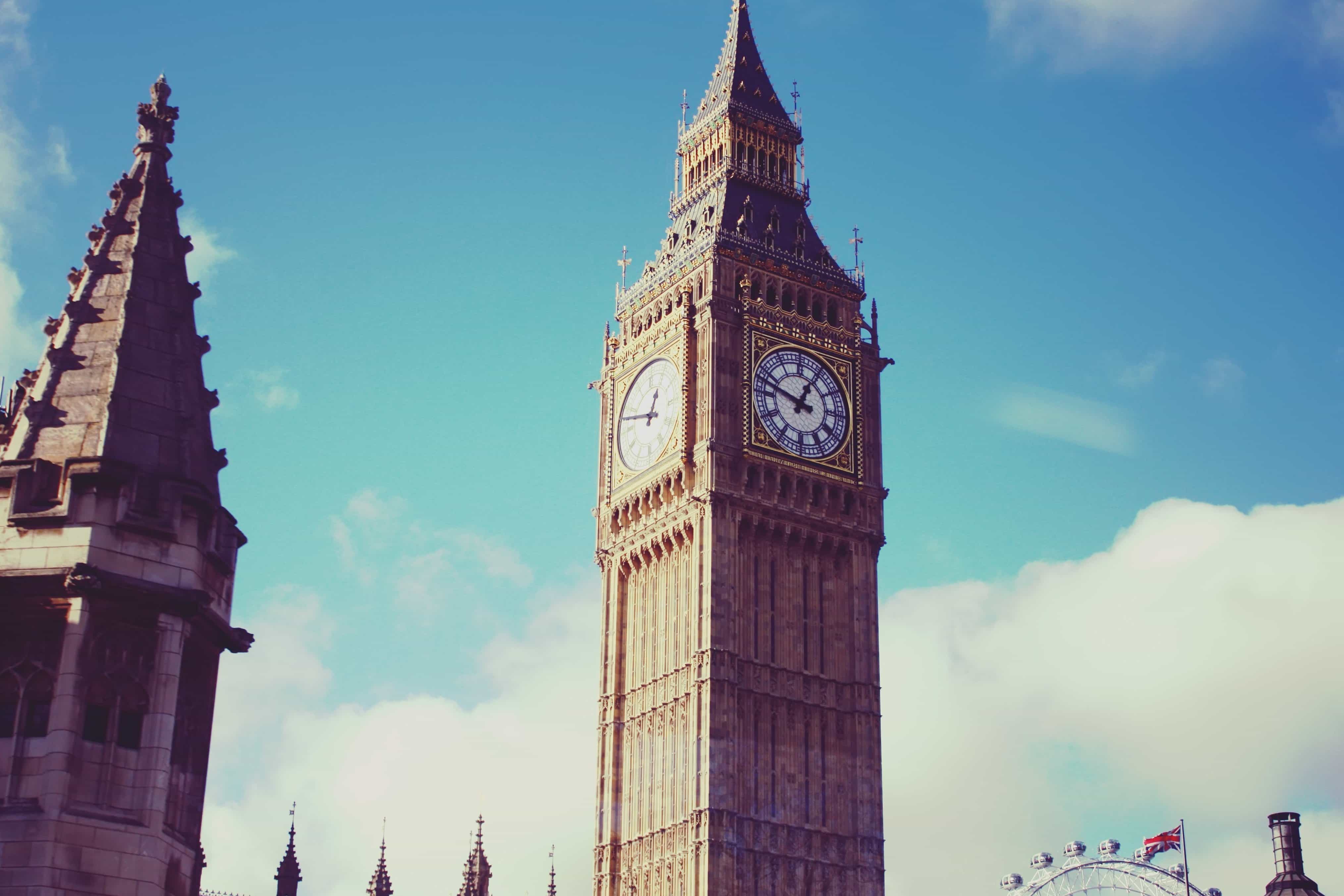 Free picture: architecture, England, London, parliament, clock ...