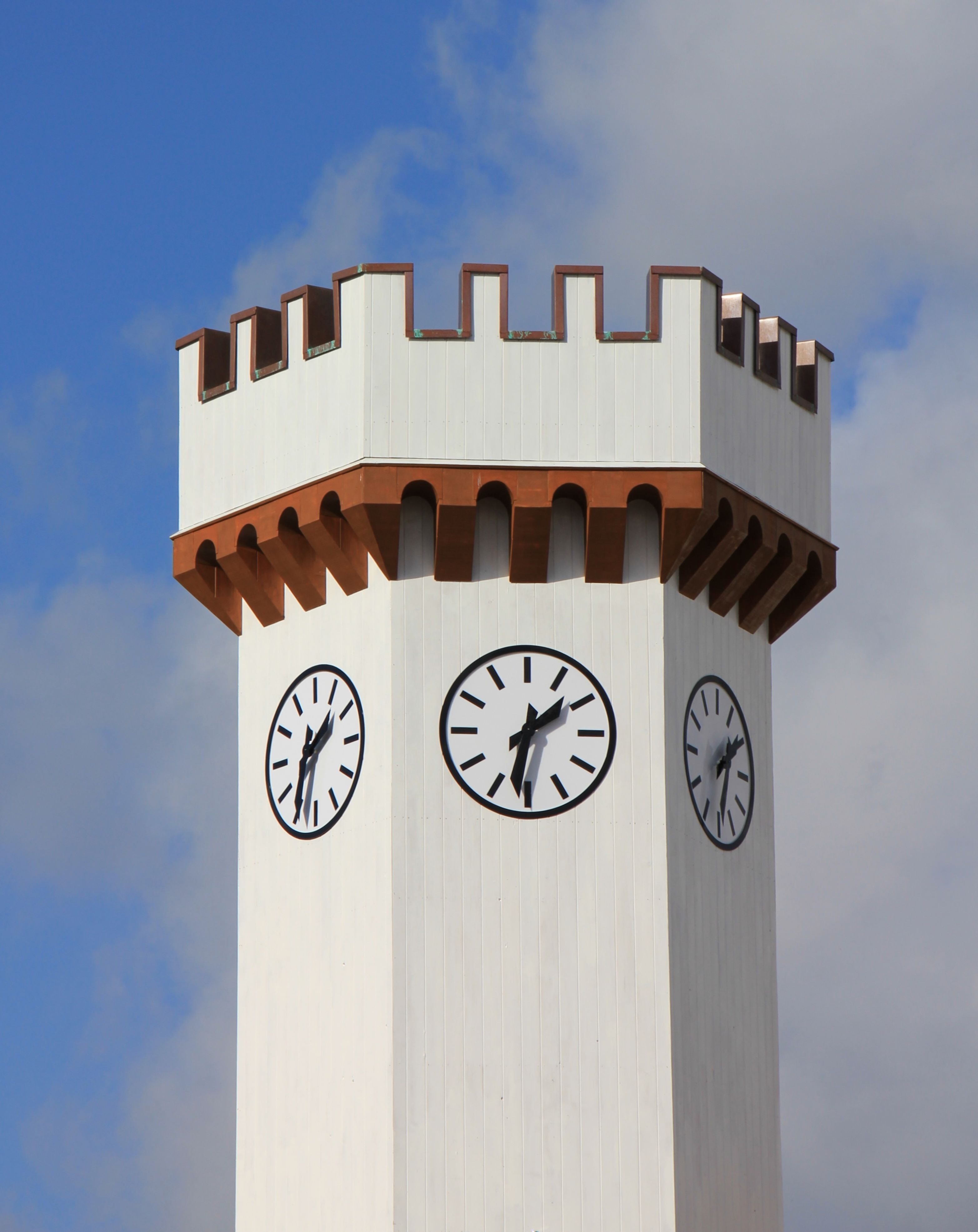 Clock tower at 1:30 photo