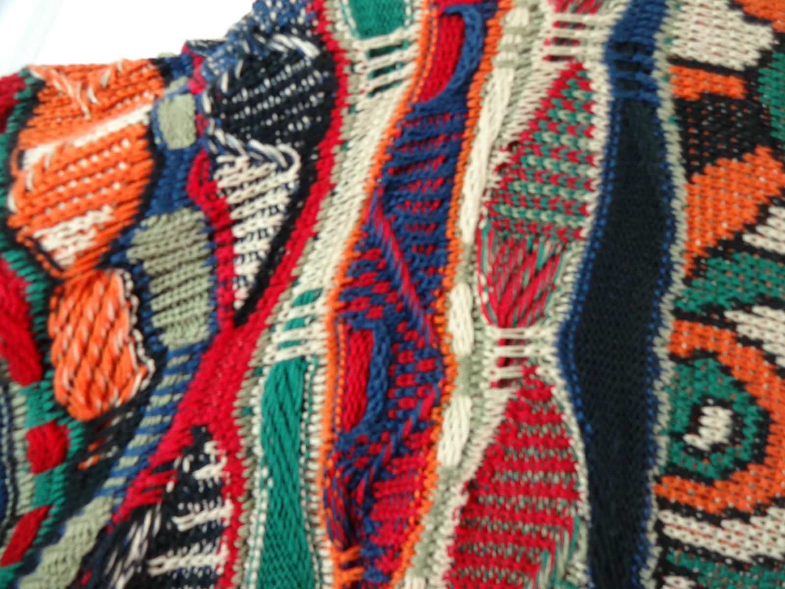 Close up detail of 80s Coogi patterned Aust jumper | Art | Pinterest ...