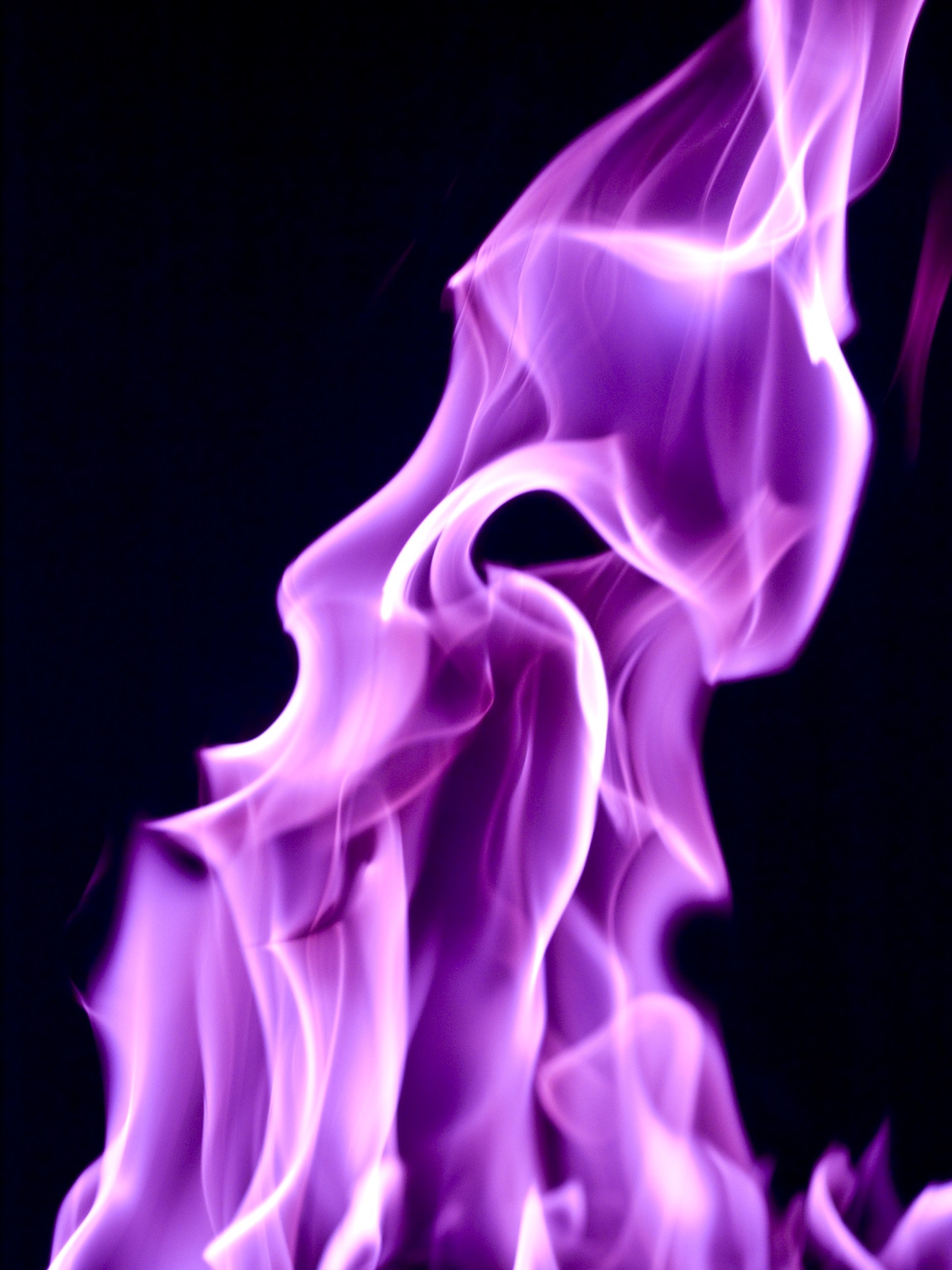 Close-up of Abstract Water Against Black Background, Bright, Burning, Fire, Flame, HQ Photo