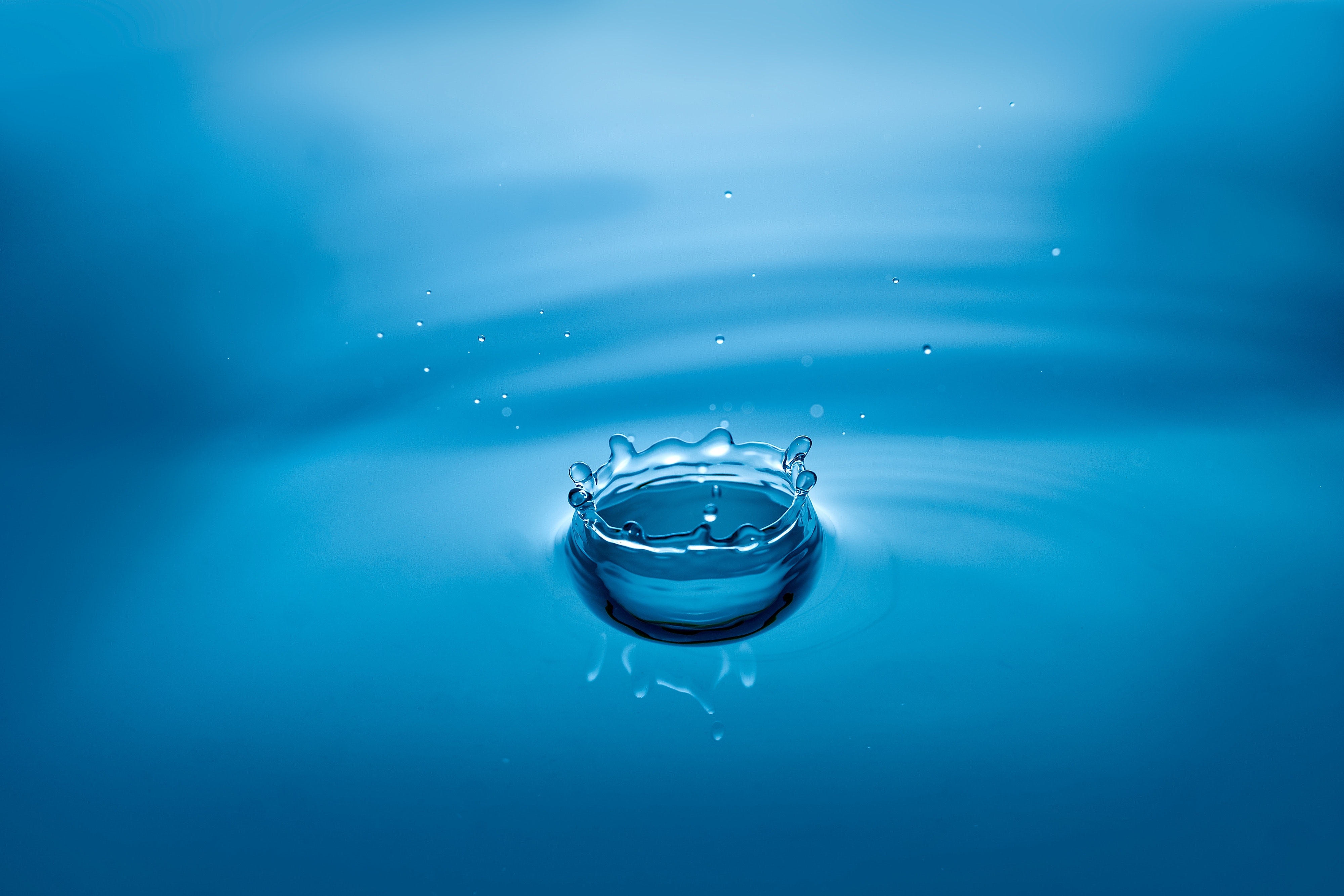 Close-up of Splashing Water, Blue, Pure, Water, Turquoise, HQ Photo