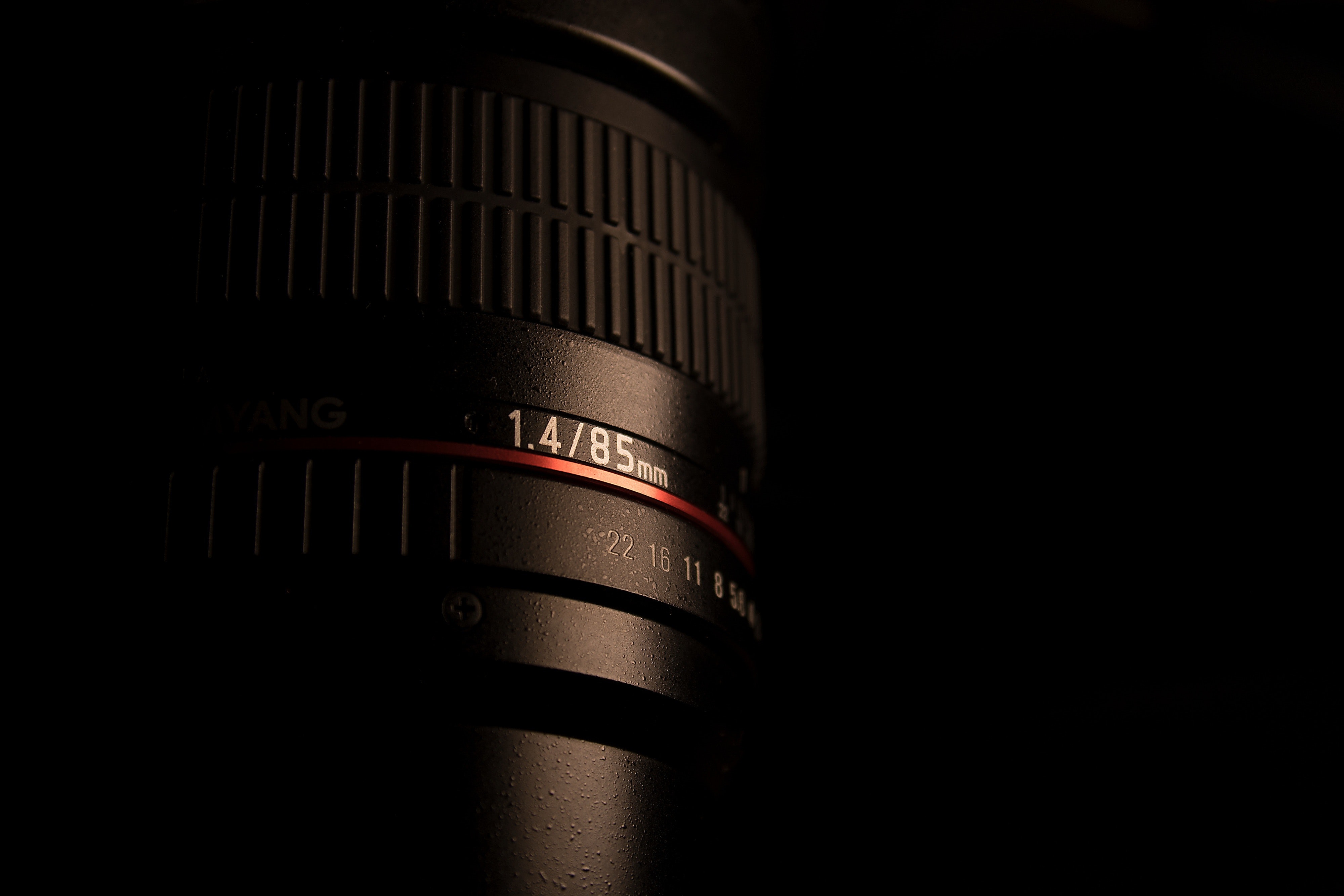 Close Up Photo Of Camera Lens Body, 85mm, Dark, Technology, Product, HQ Photo