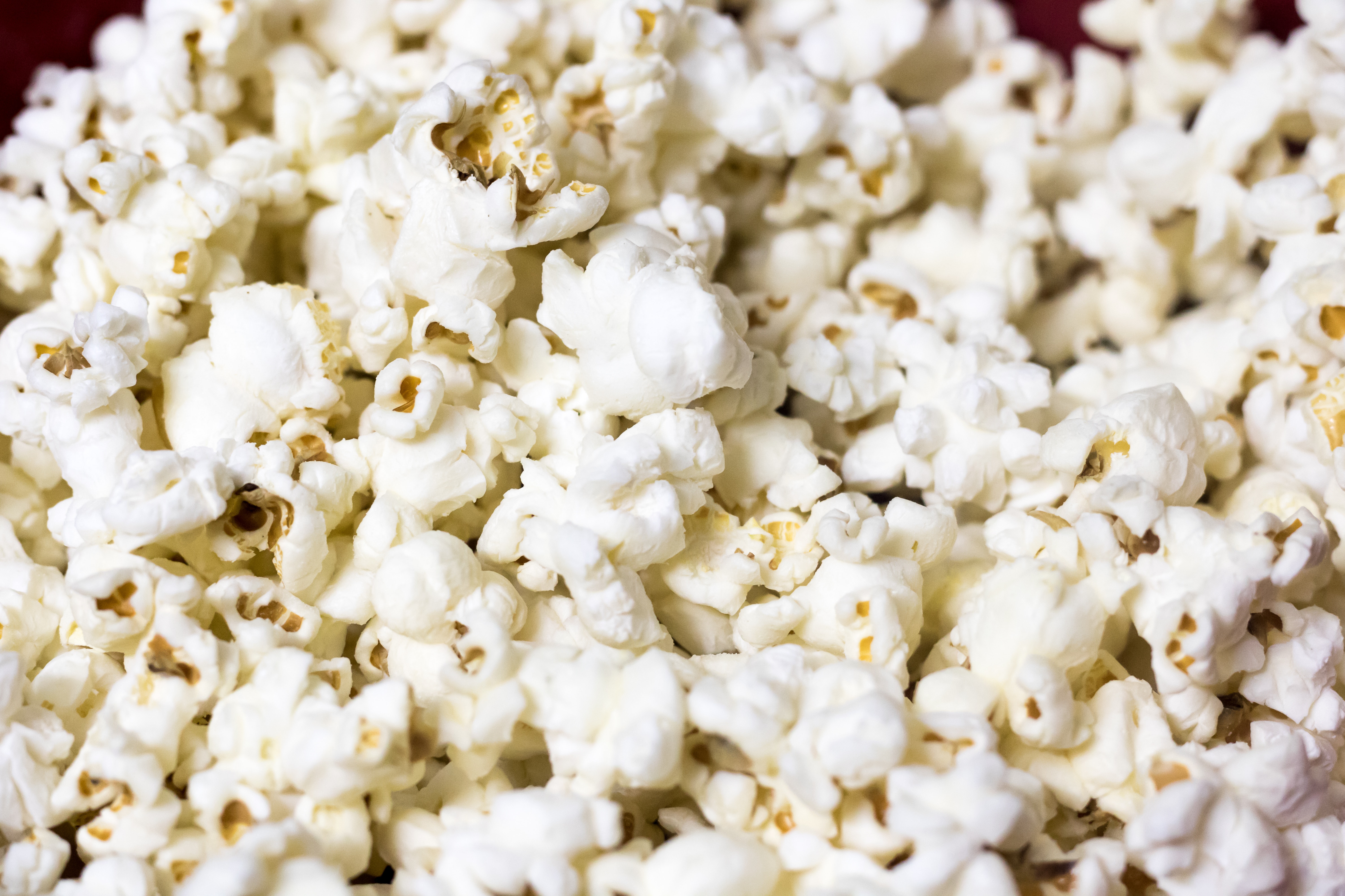 Close-up photo of popcorn