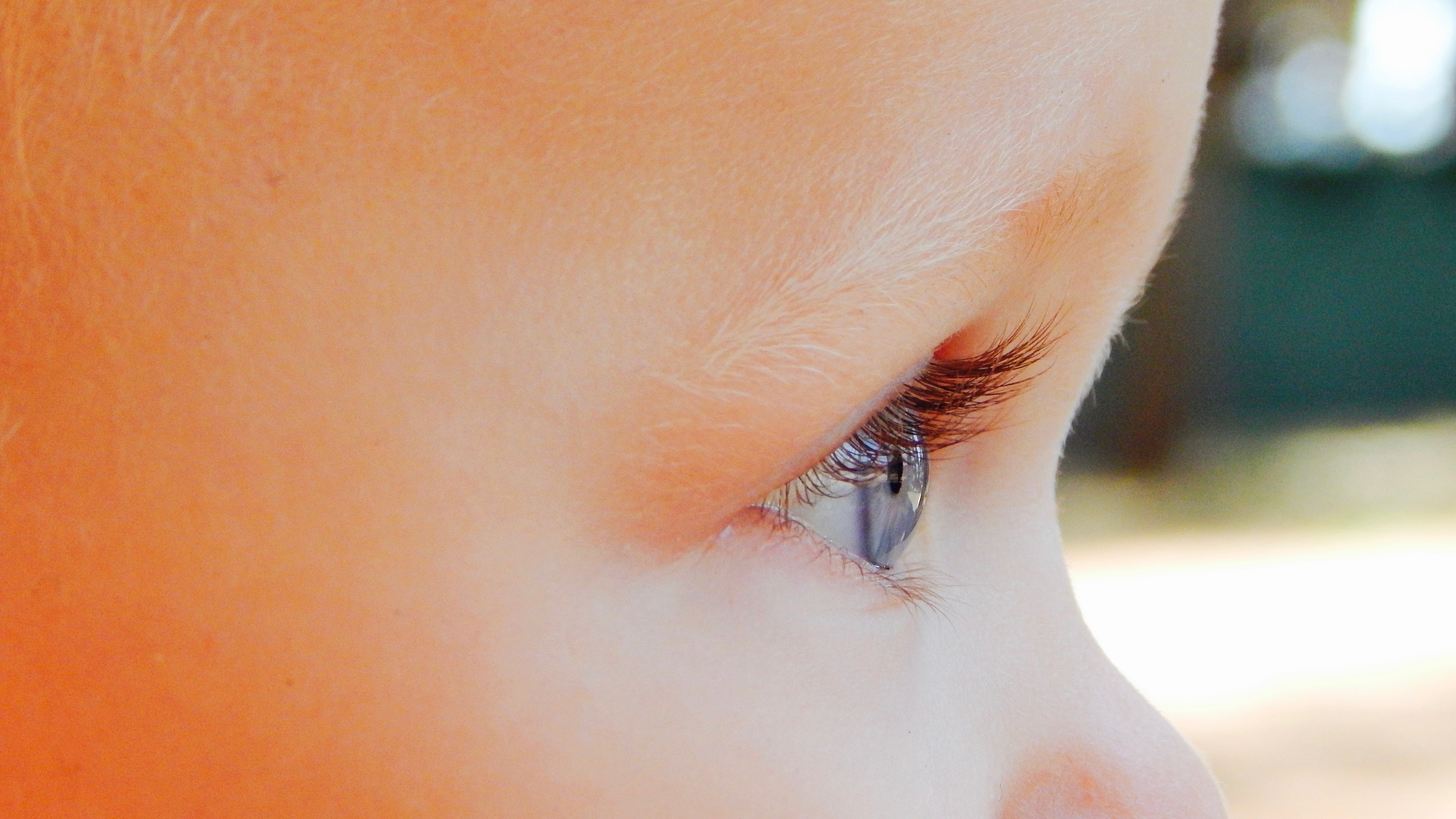 Close Up Photography of Baby's Right Eye, Adult, Baby, Caucasian, Child, HQ Photo