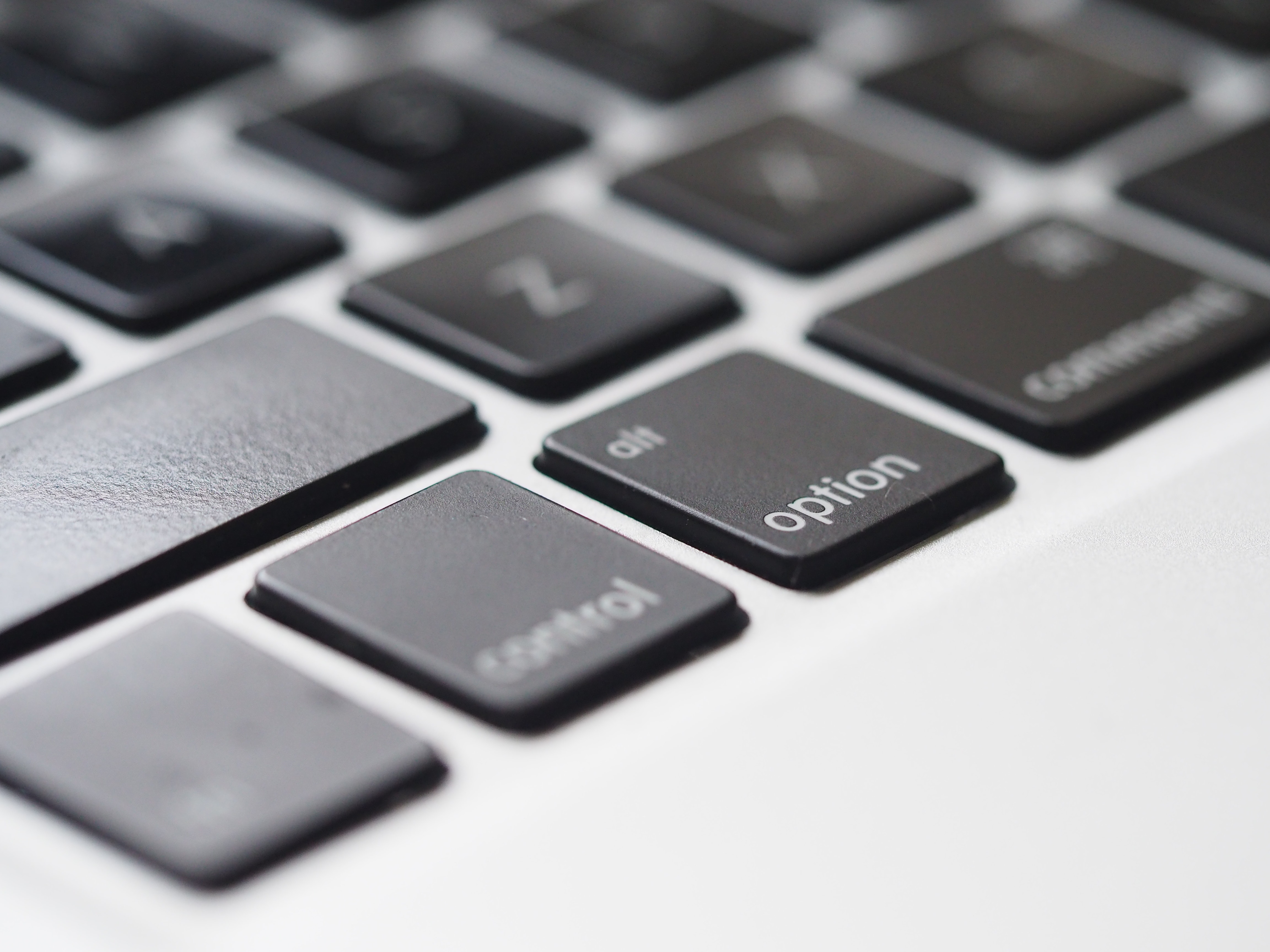 Close-Up Photography of Macbook Keyboard, Apple device, Keyboard, Modern, Macbook, HQ Photo