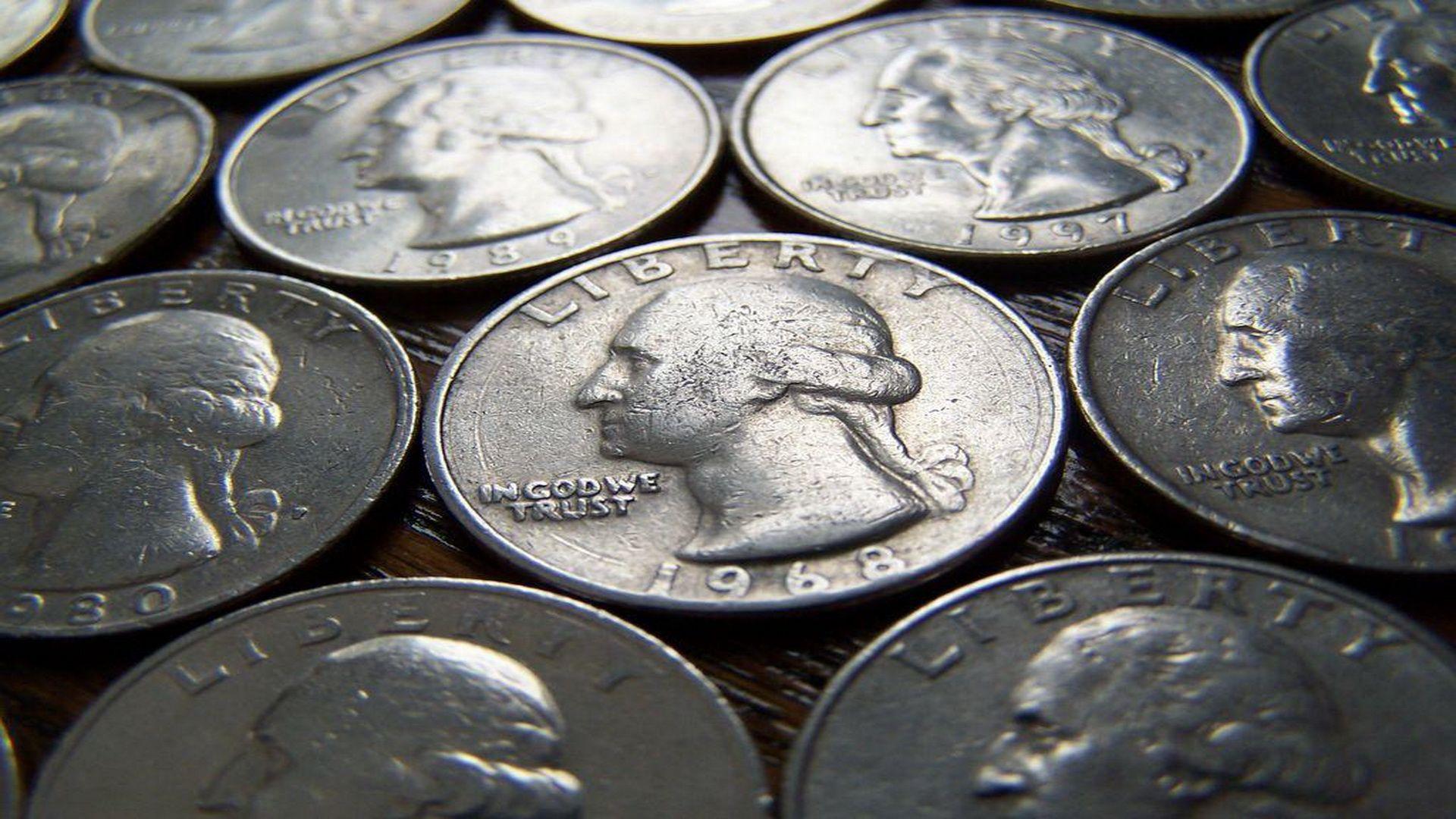Pictures of Money: Awesome Pics of Money | American Quarters Close Up