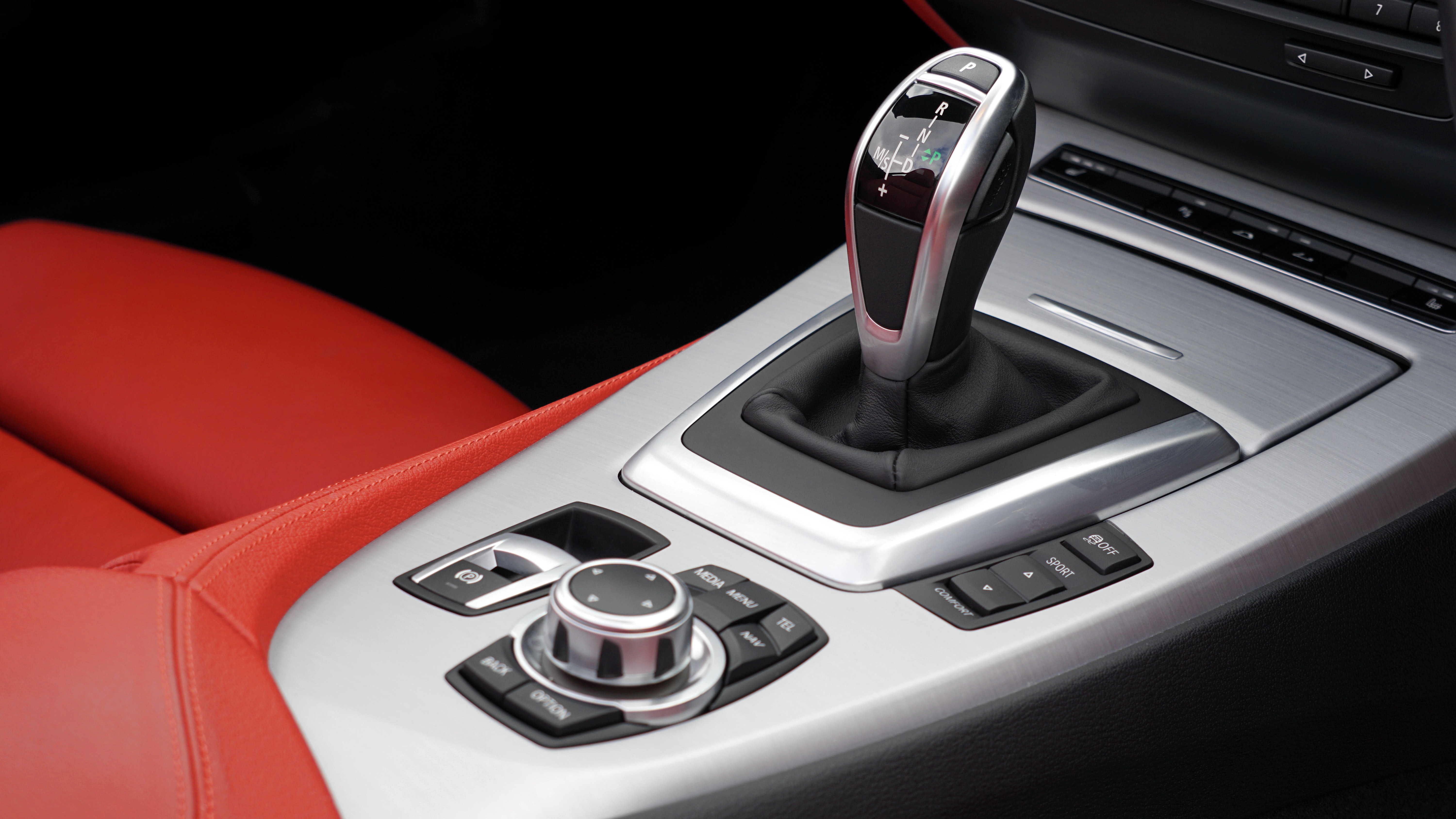 Close-up of Gear Shift over Black Background · Free Stock Photo