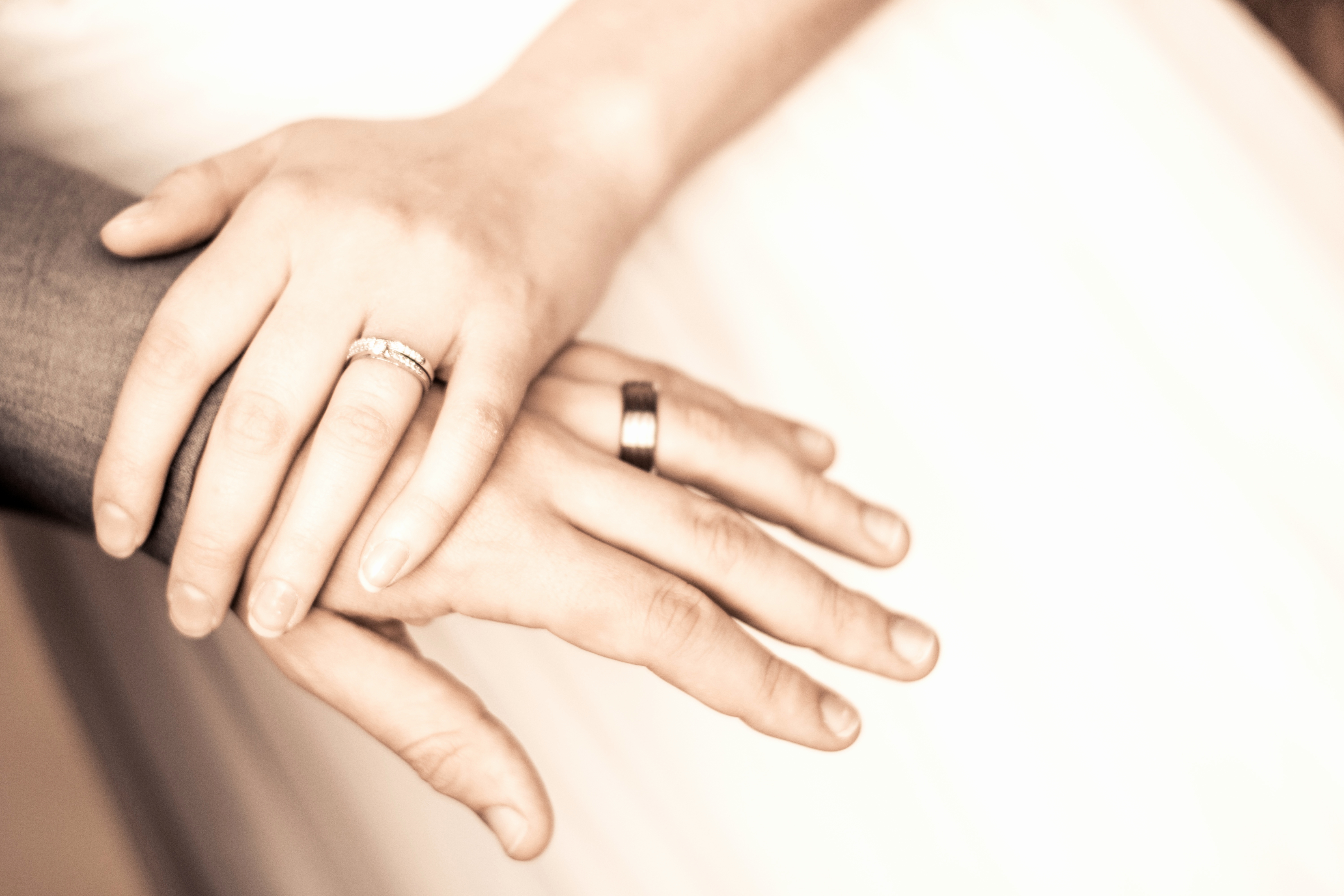 Wedding Rings On Hands New Close Up Of Couple Holding Hands · Free ...