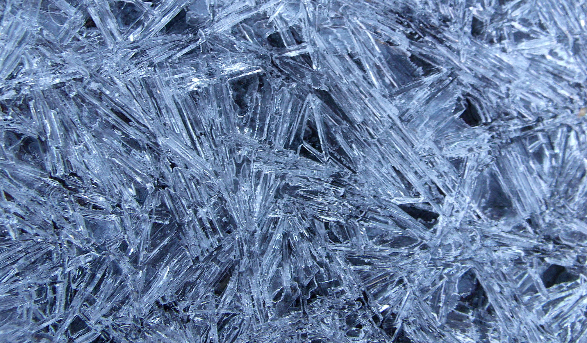 Ice crystals close-up | Scott's Place...Images and Words