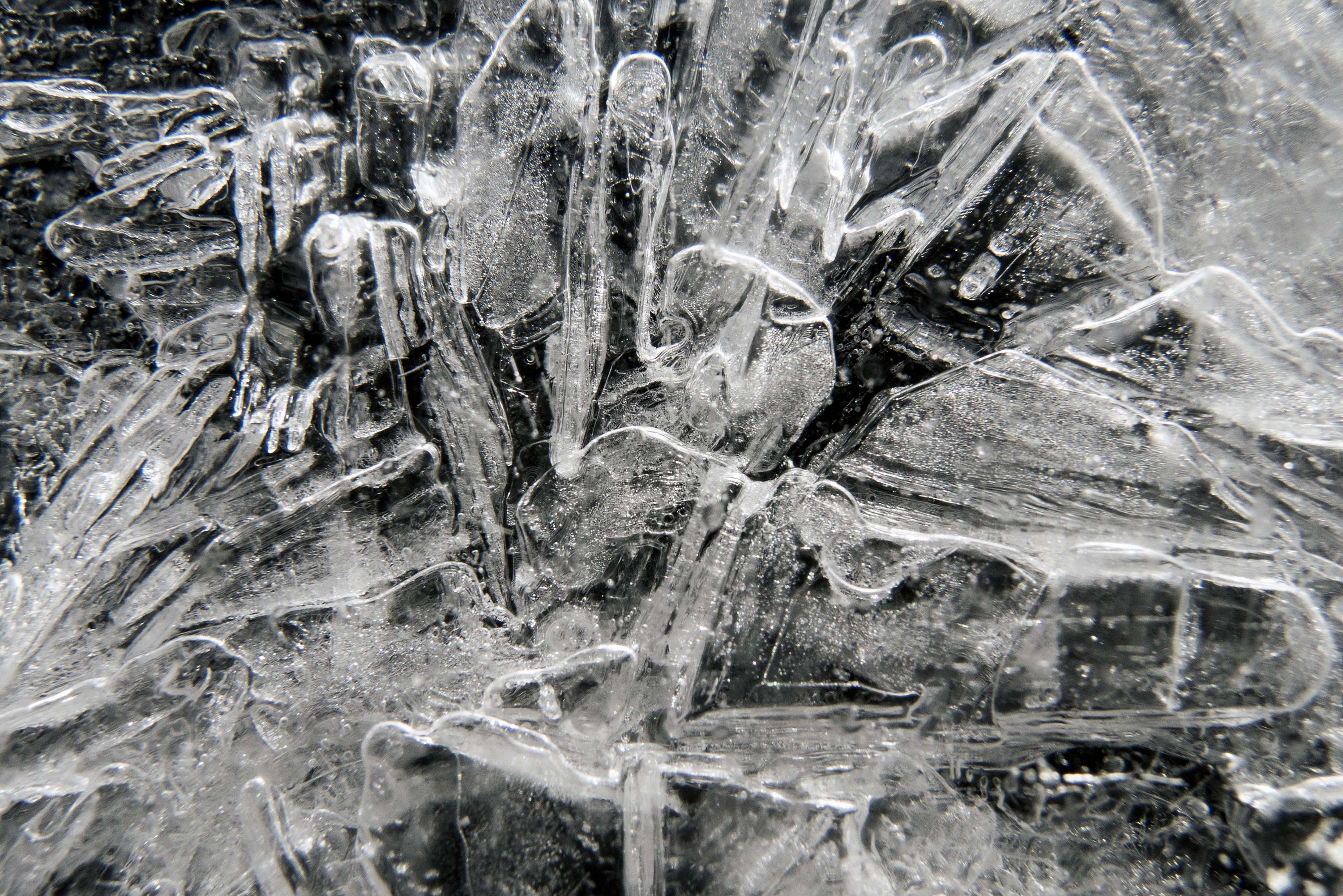 Ice texture photo
