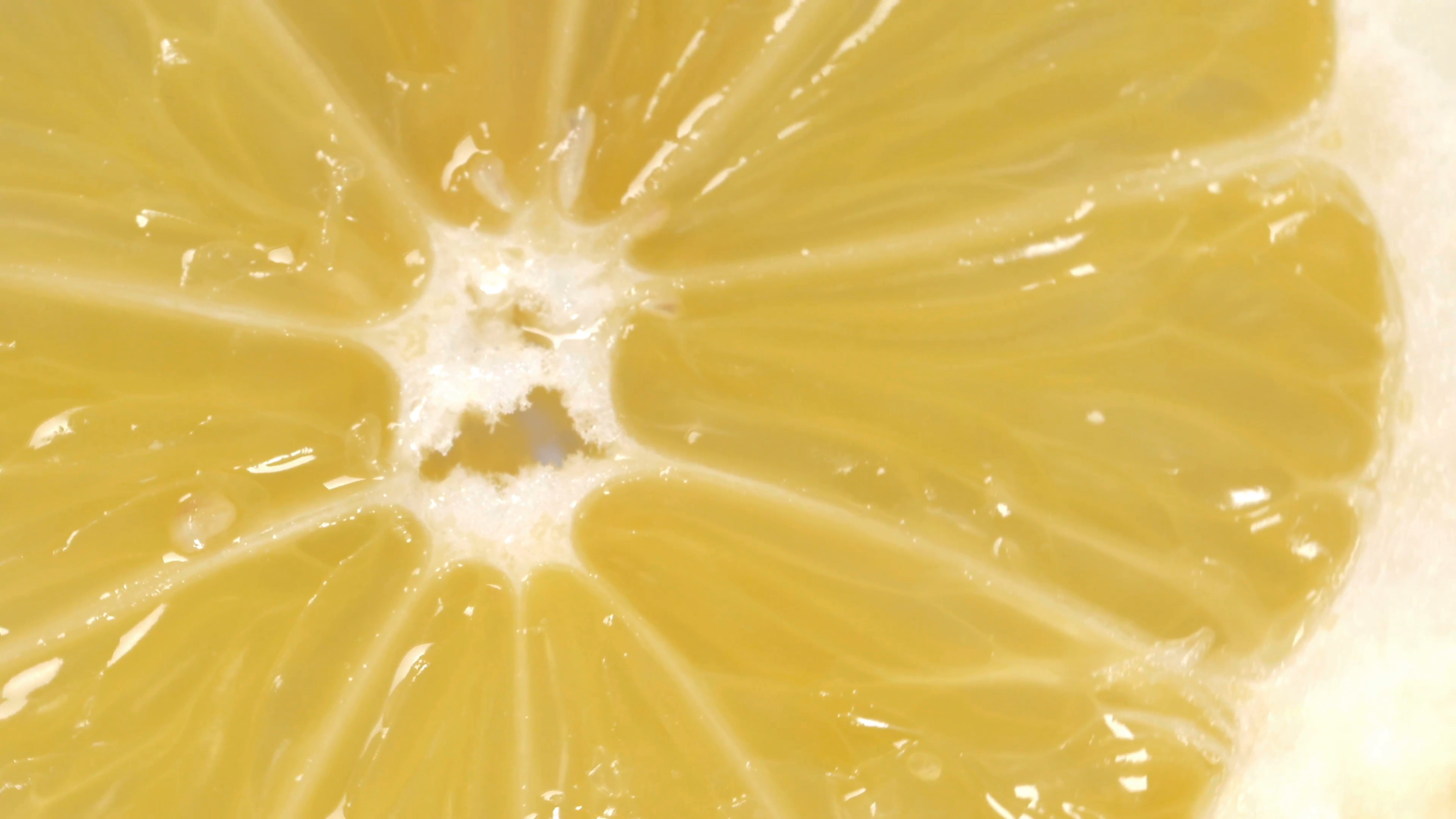 Close-up of a delicious lemon rotating Stock Video Footage - Videoblocks