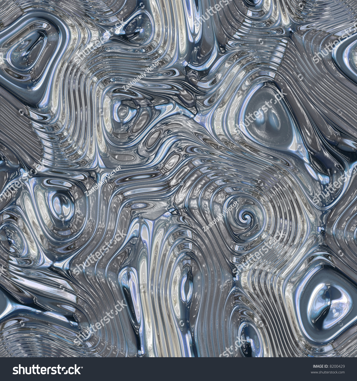 Reflect Metal Closeup Texture Computergenerated Image Stock ...
