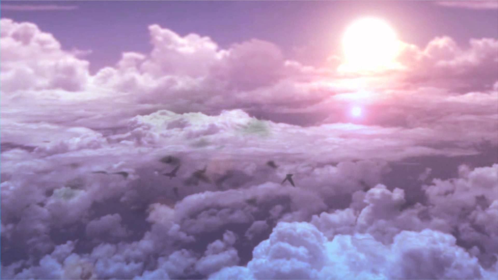 Footage Background Pink Clouds - YouTube