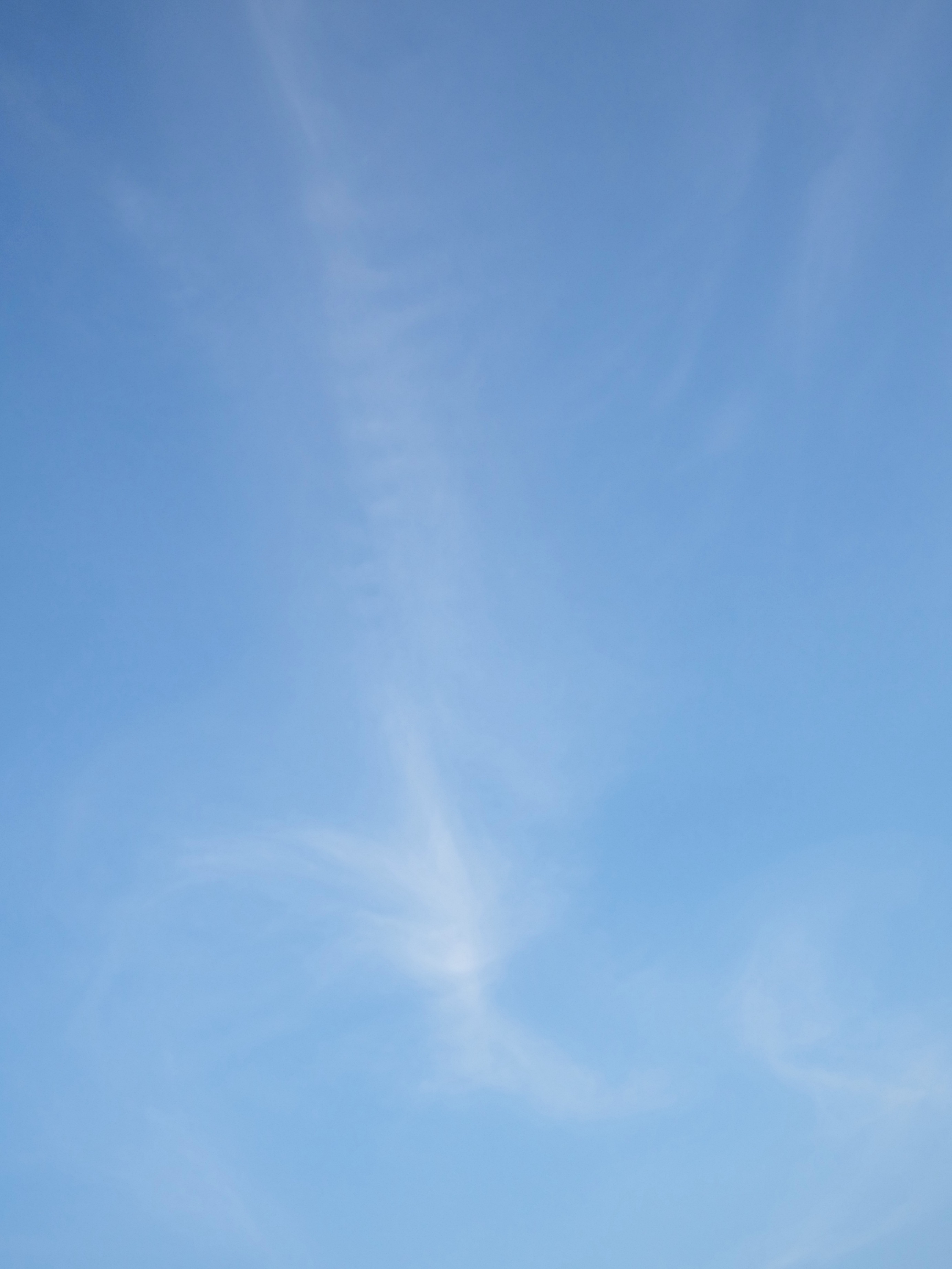 Clouds in the blue sky photo