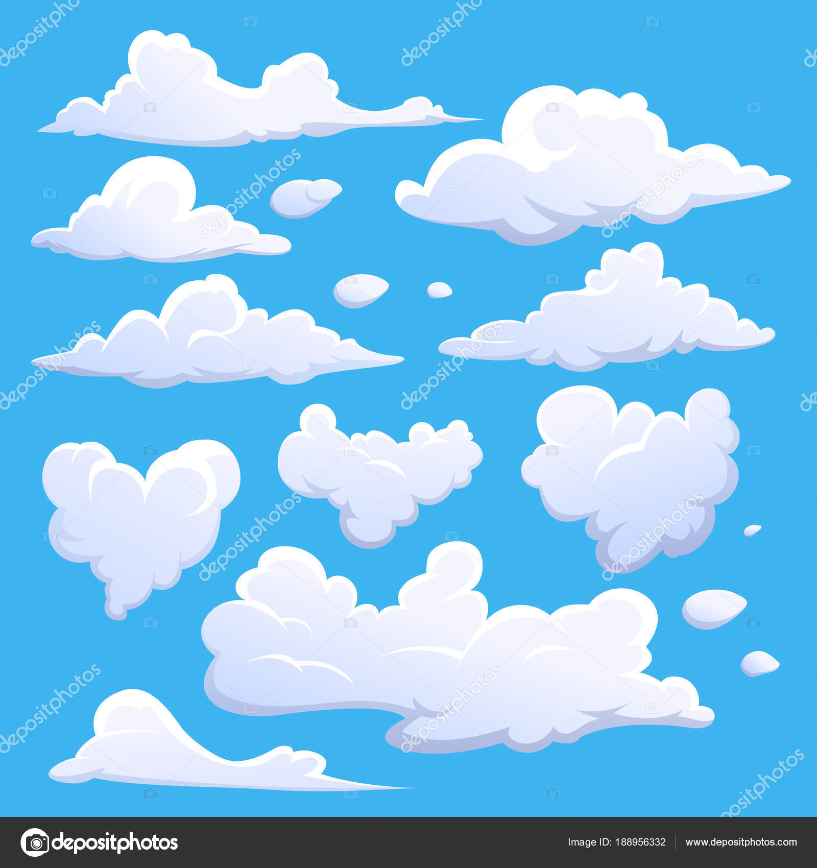 Cloudscape illustration photo
