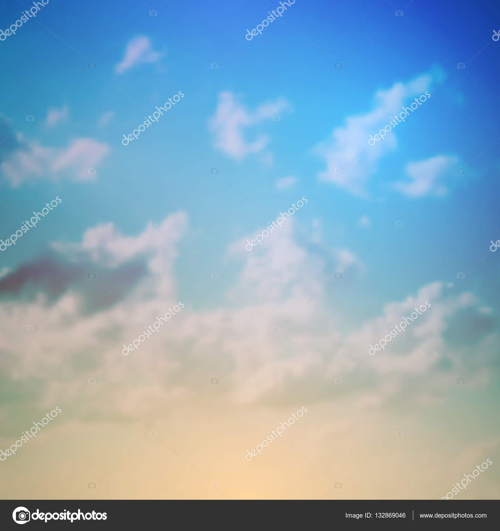 Cloudscape background . Blue sky and white cloud. Clouds Heavens ...