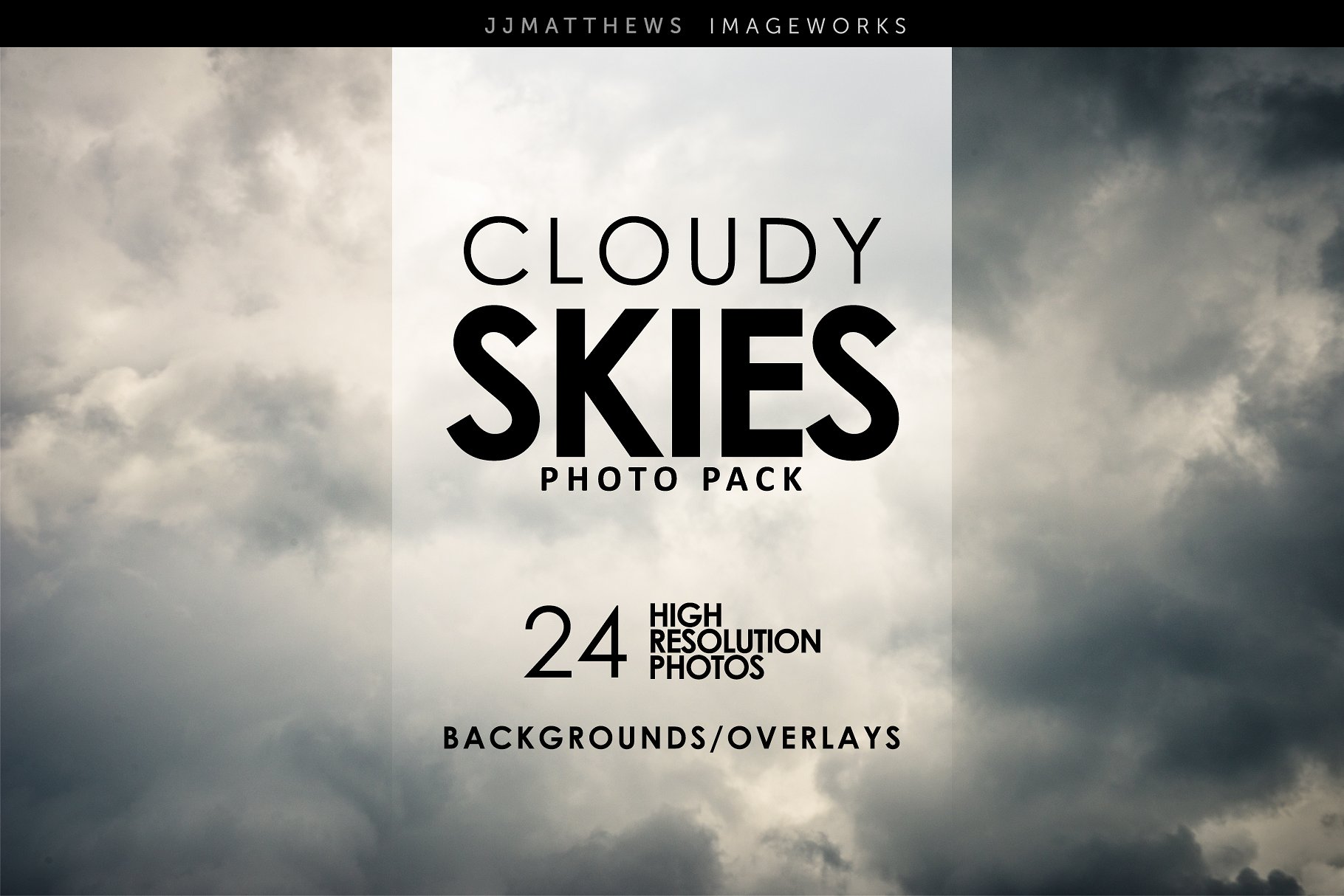 Cloudy Skies-Backgrounds & Overlays ~ Graphics ~ Creative Market