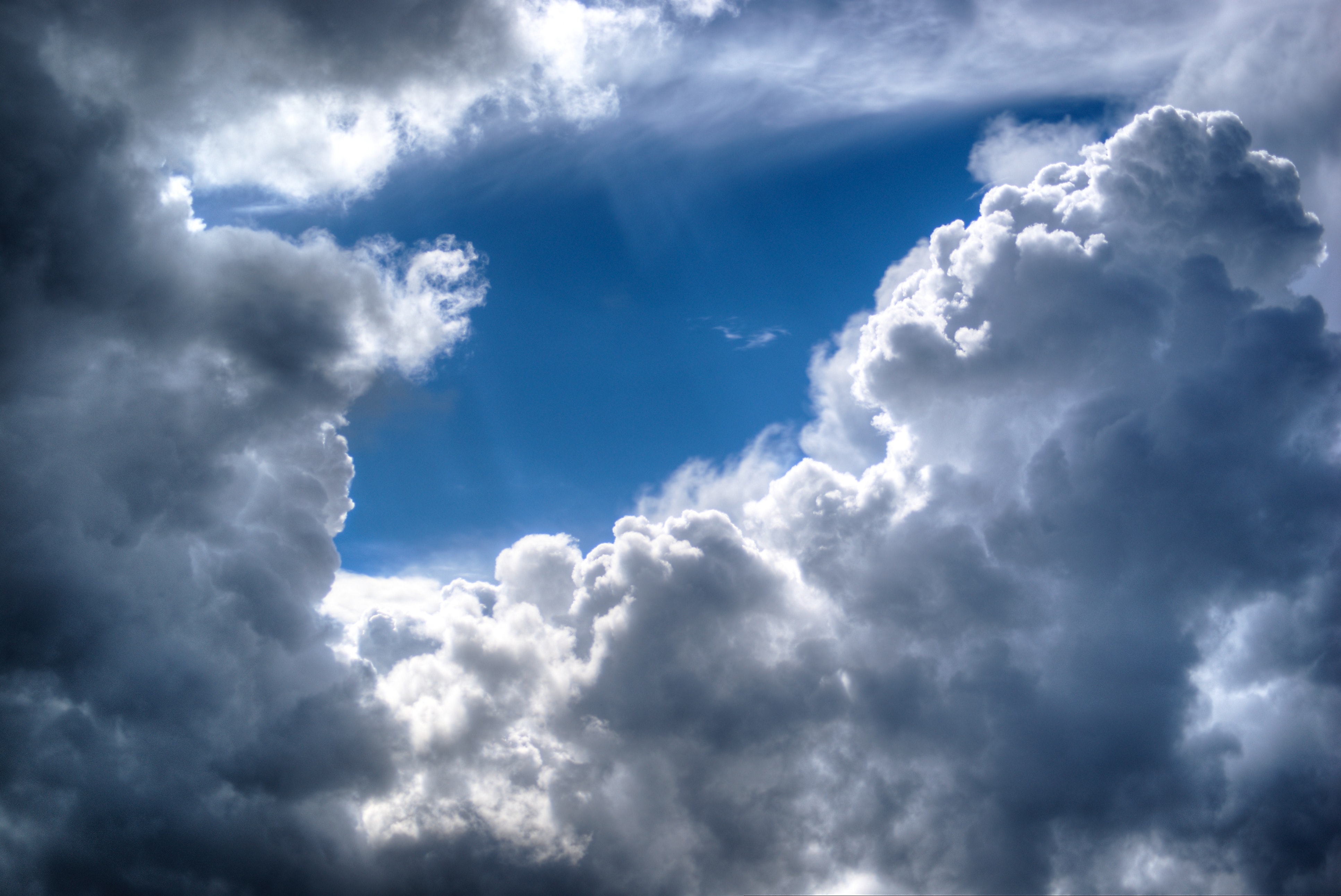 Free stock photo of blue, clouds, cloudy