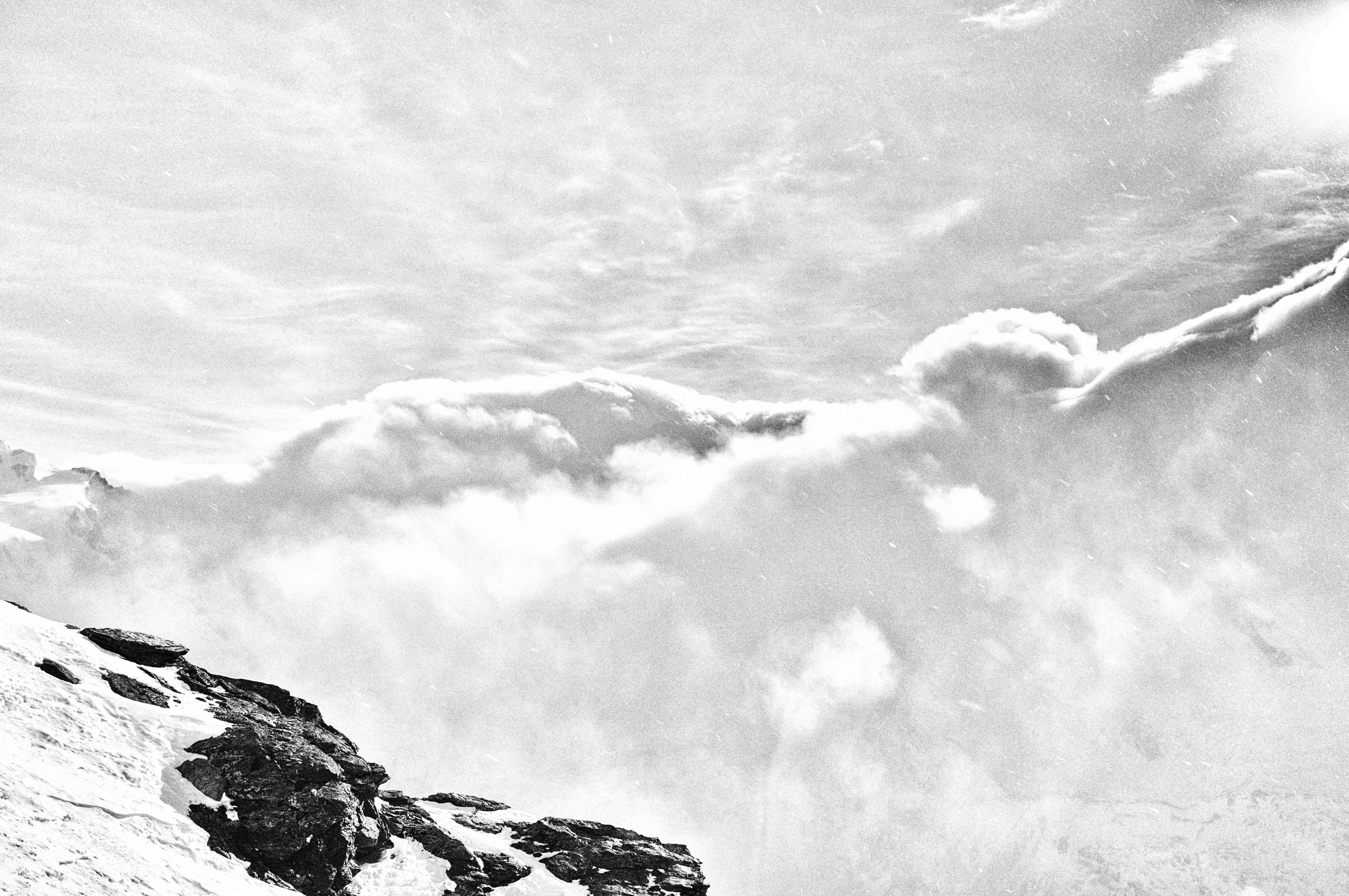 Cloudy, Cloud, Ice, Landscape, Mountain, HQ Photo