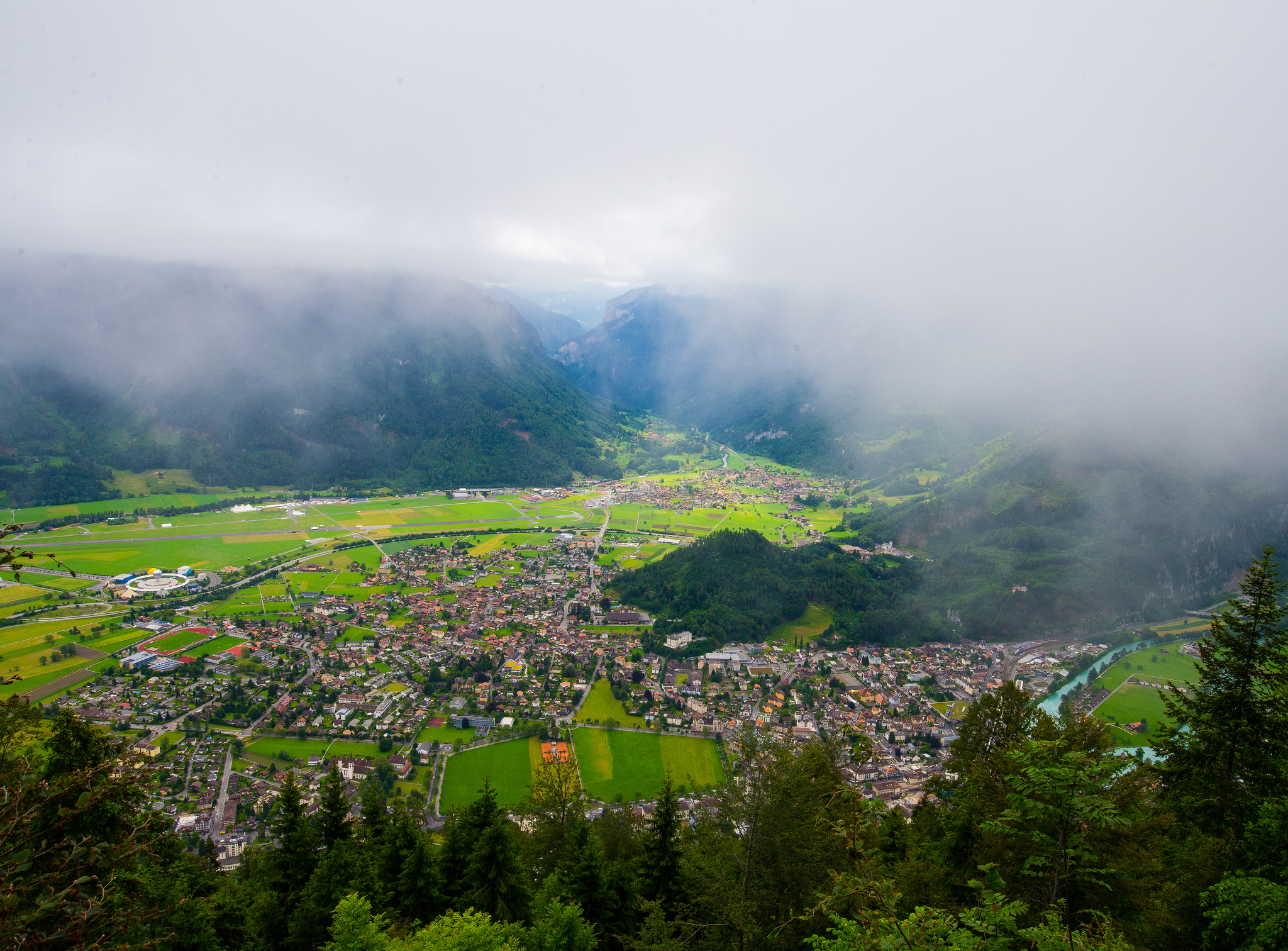 What to do when it is cloudy in Interlaken ?