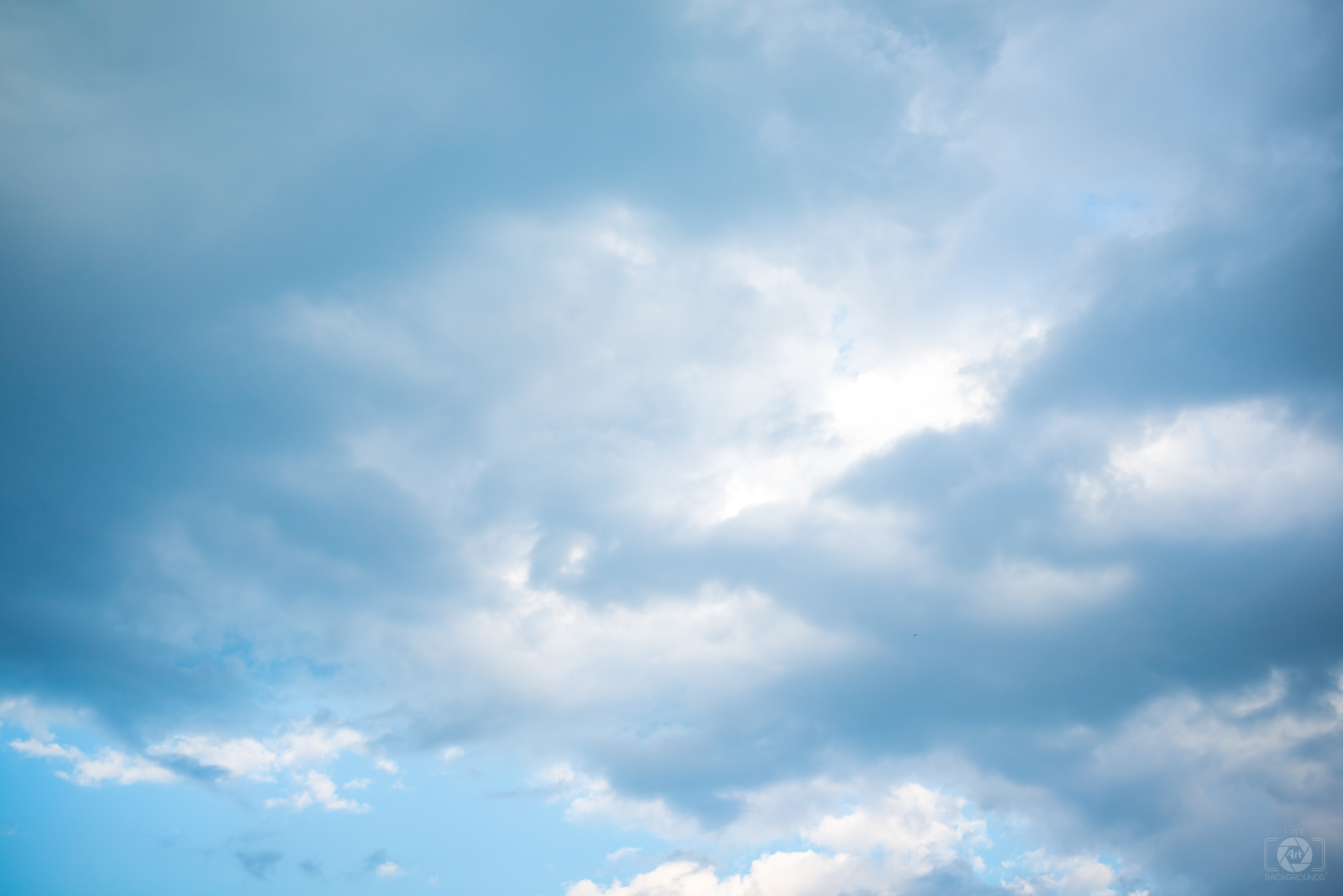 Blue Cloudy Sky Background - High-quality Free Backgrounds