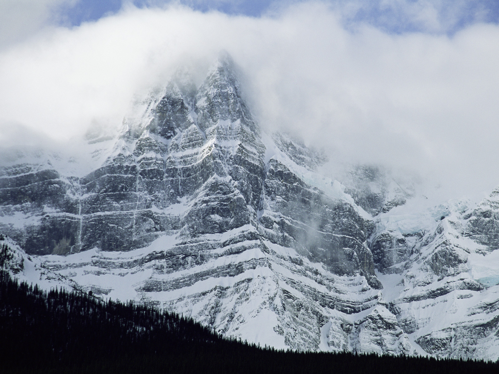 White Cloudy Mountain Photography Background | Mountain Background ...