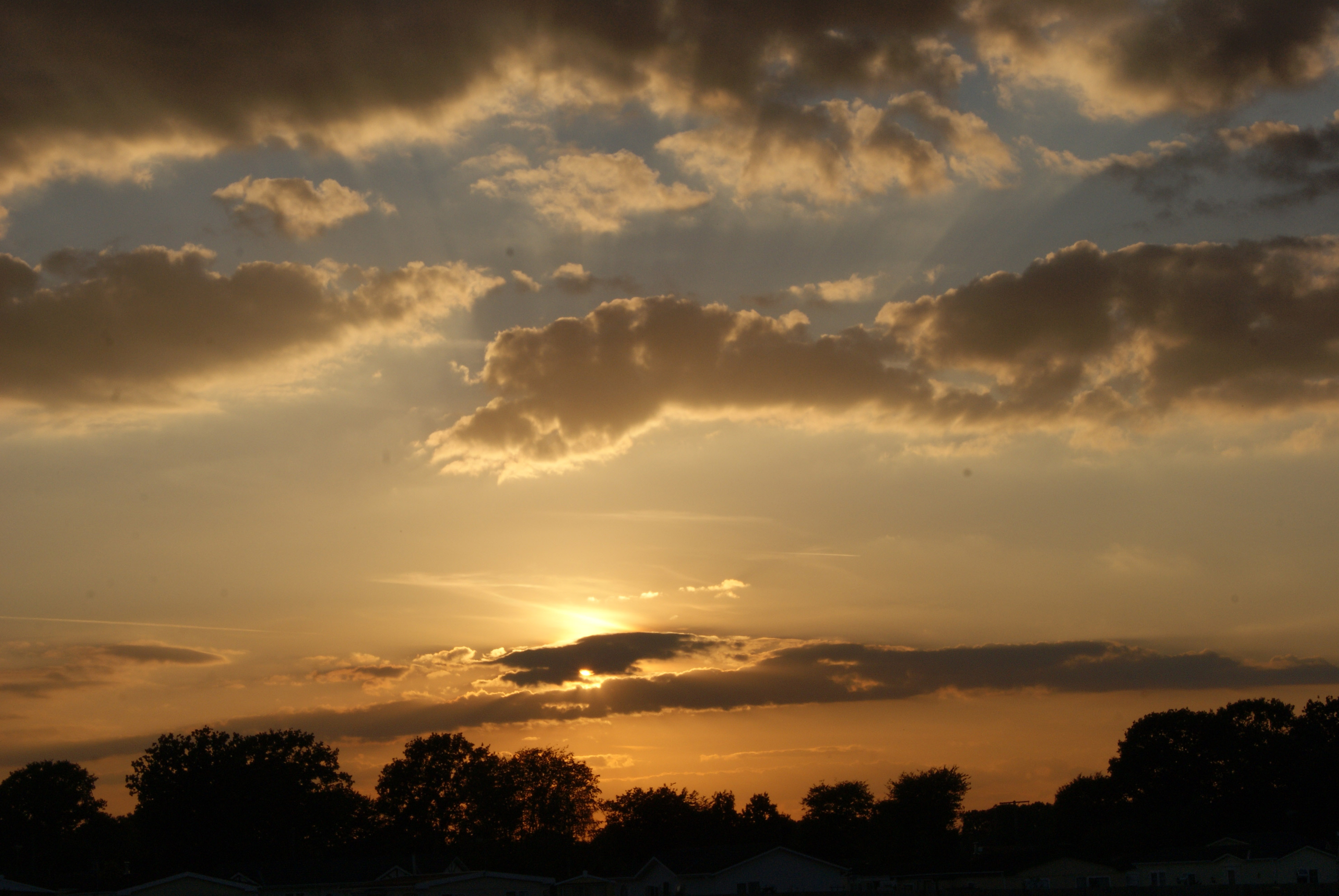 Amazing Cloudy Sunset HD Desktop Wallpaper, Instagram photo ...