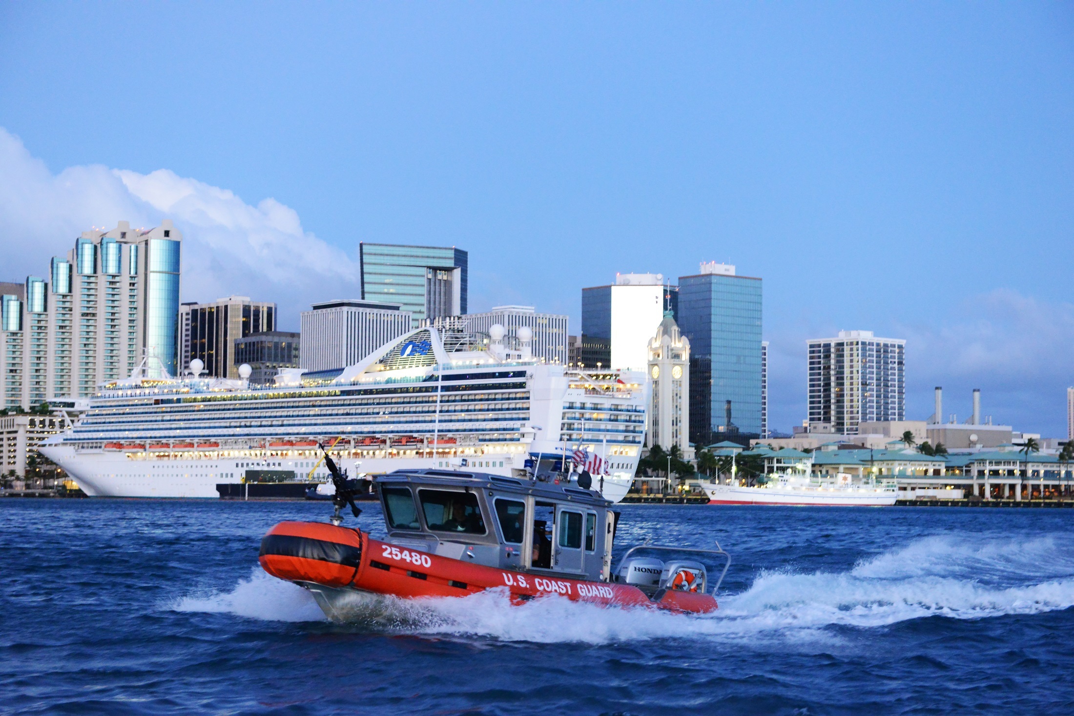 Coast Guard, Boat, City, Coast, Construction, HQ Photo