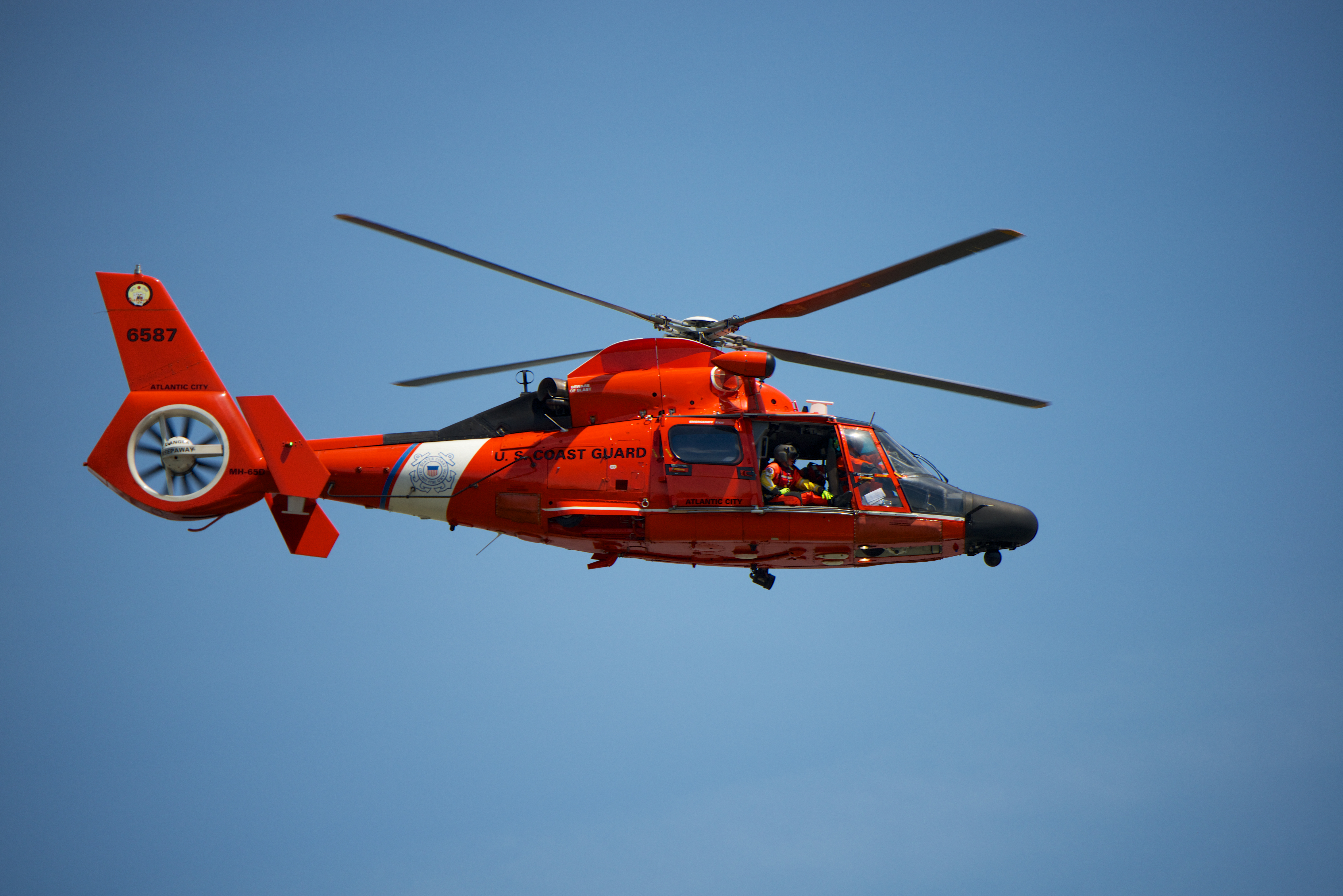 Coast guard helicopter photo