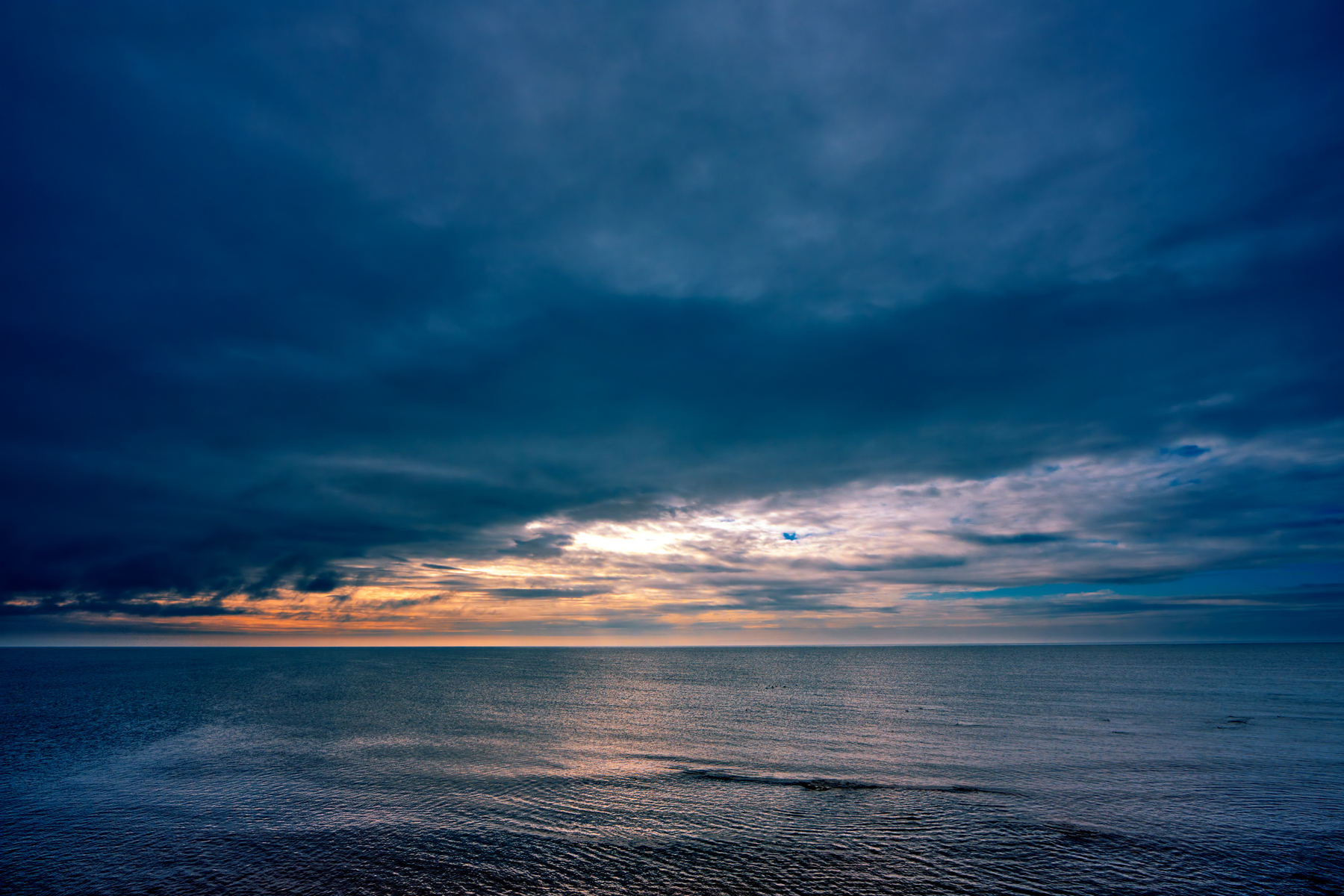 Coastal clouds - hdr photo