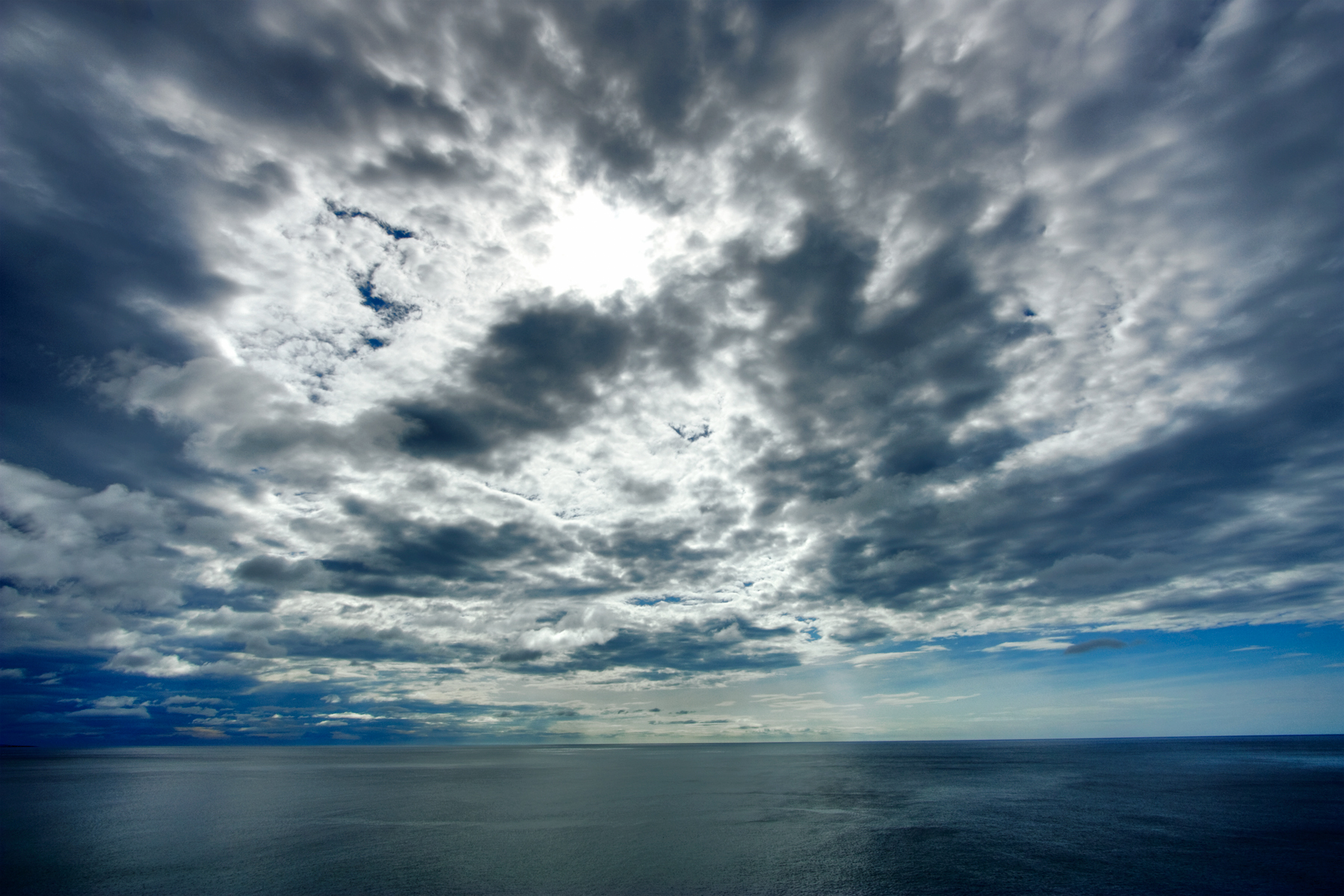 Coastal clouds - hdr photo