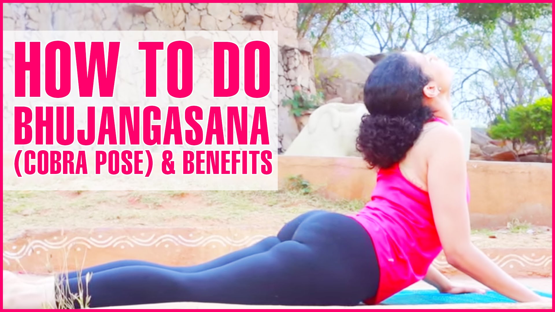 How To Do BHUJANGASANA Yoga (COBRA POSE) & Its Benefits - YouTube