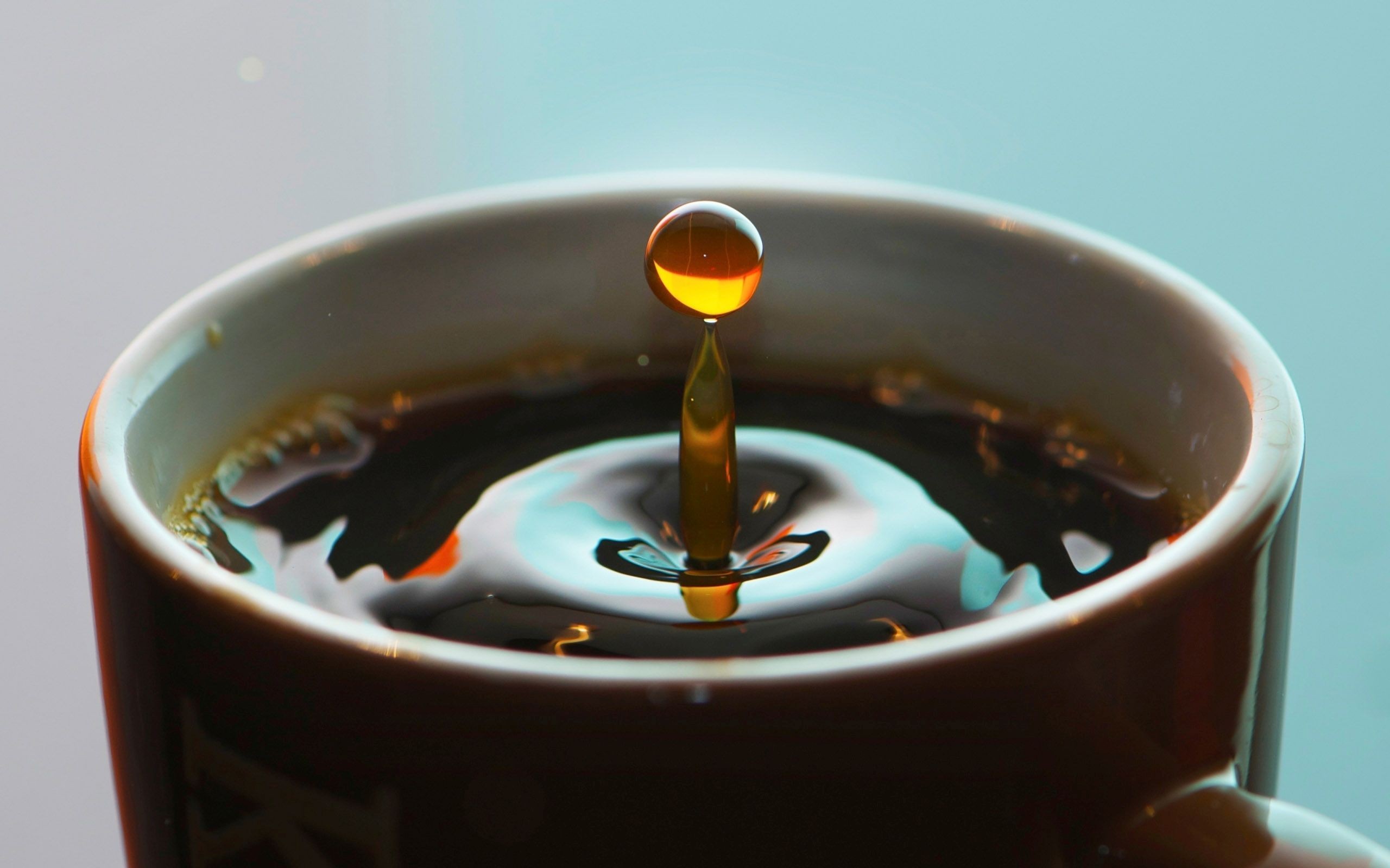 Photography: Drop Coffee Full HD Wallpaper 2560x1600 for HD 16:9 ...