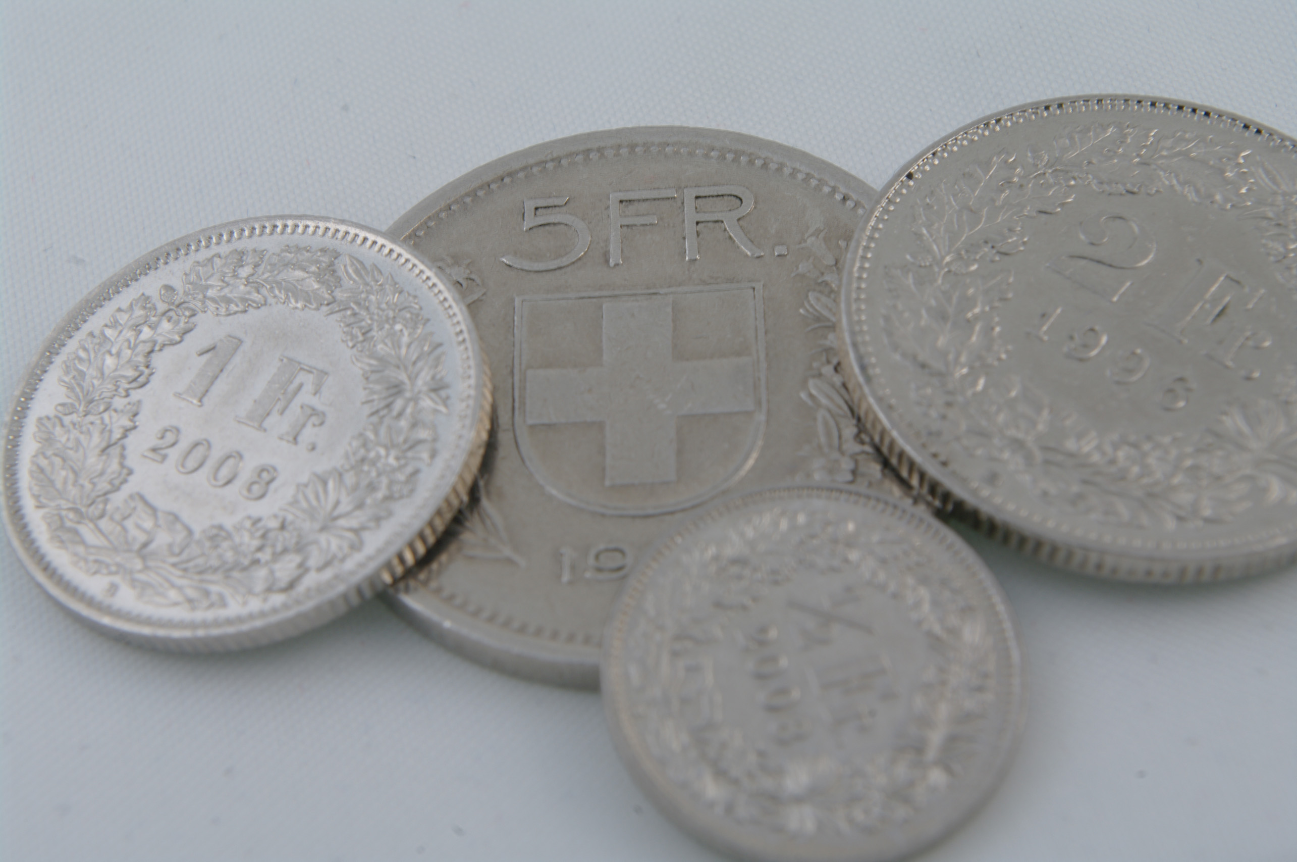 Coins chf switzerland photo