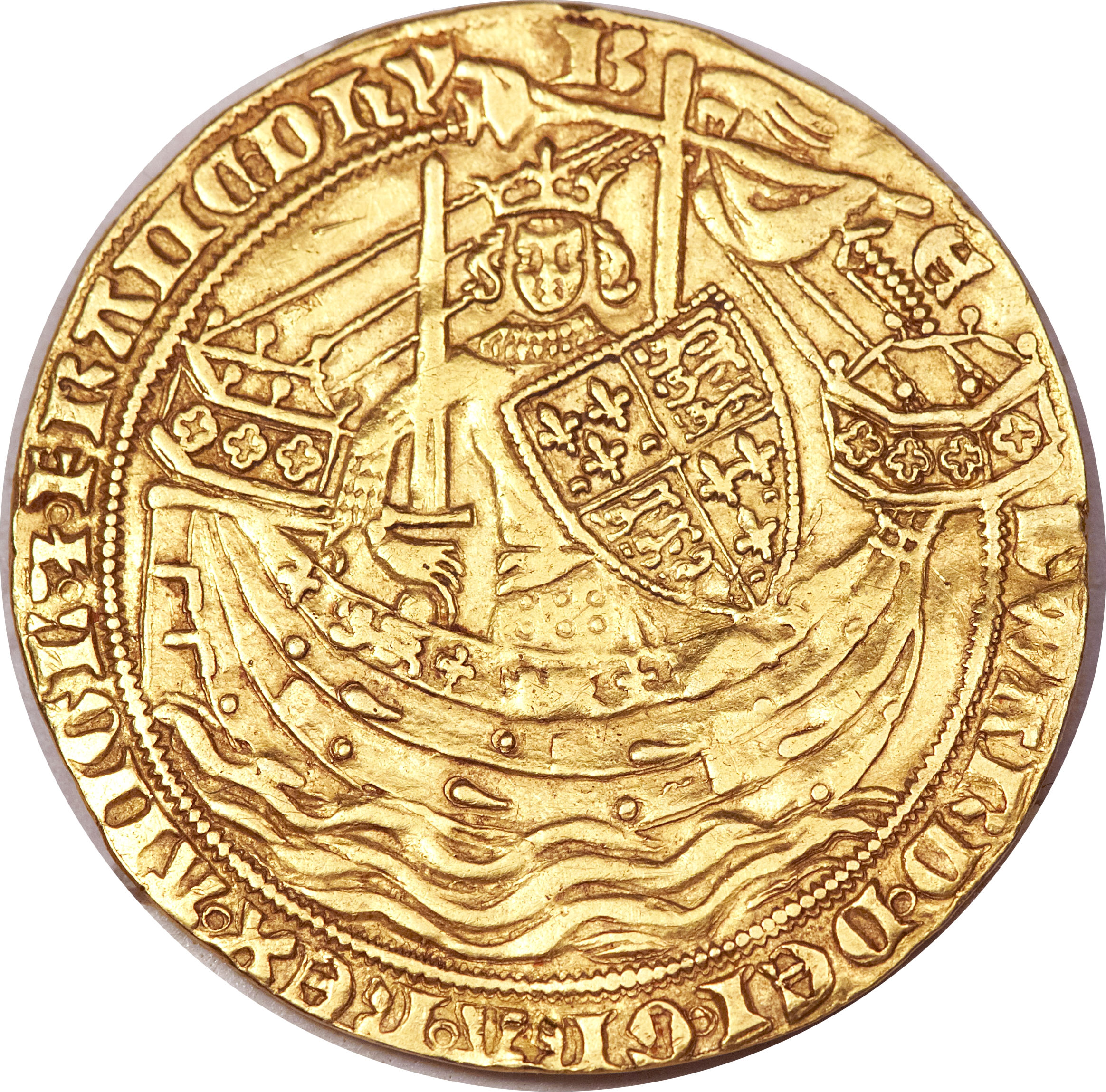 1 Noble - Edward III (Pre-Treaty coinage; Series E) - England – Numista