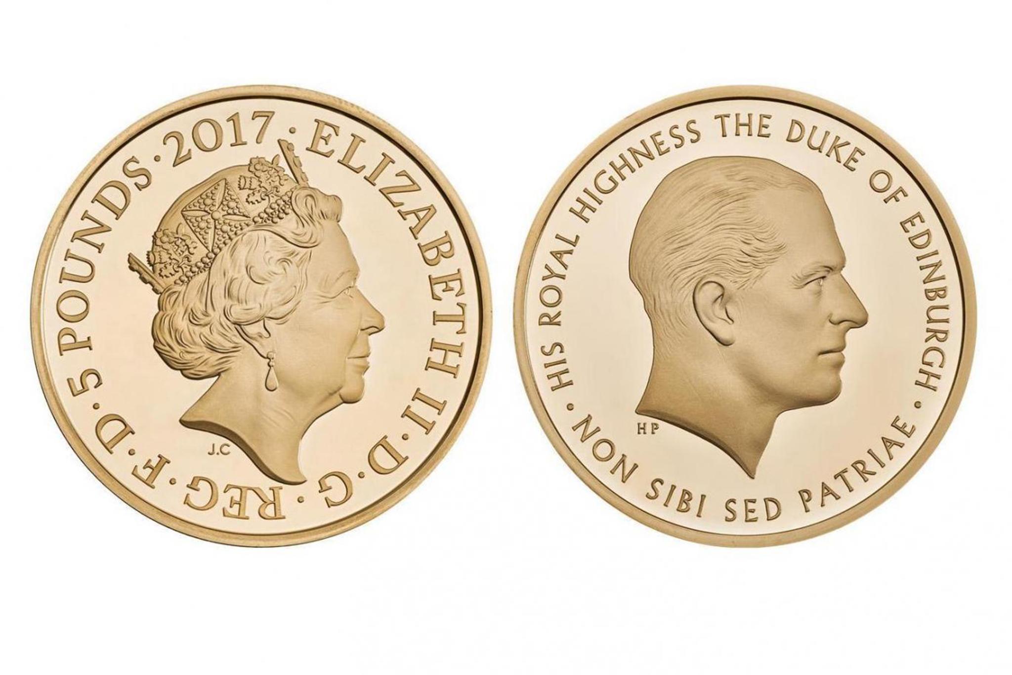 Prince Philip's retirement from royal duties marked by £5 coin | The ...