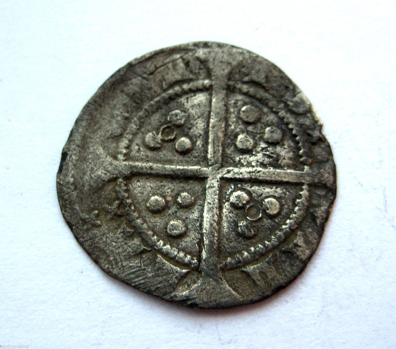 c.1399 - 1413 A.D King Henry IV England medieval Period Silver Penny ...