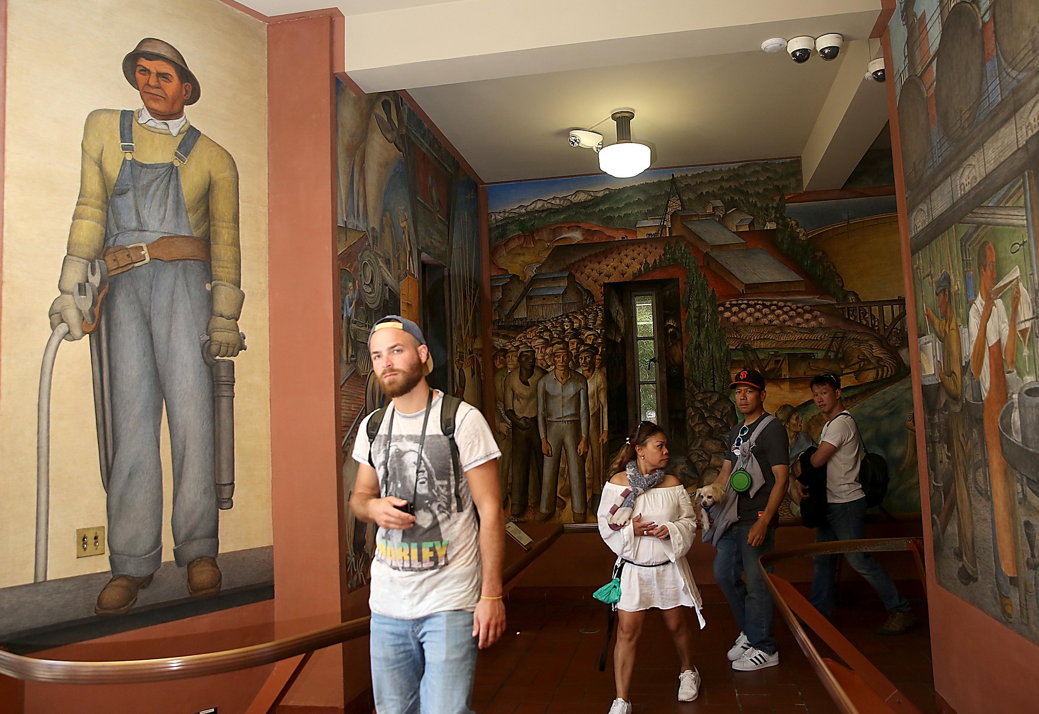 How Coit Tower's murals became a target for anticommunist forces ...