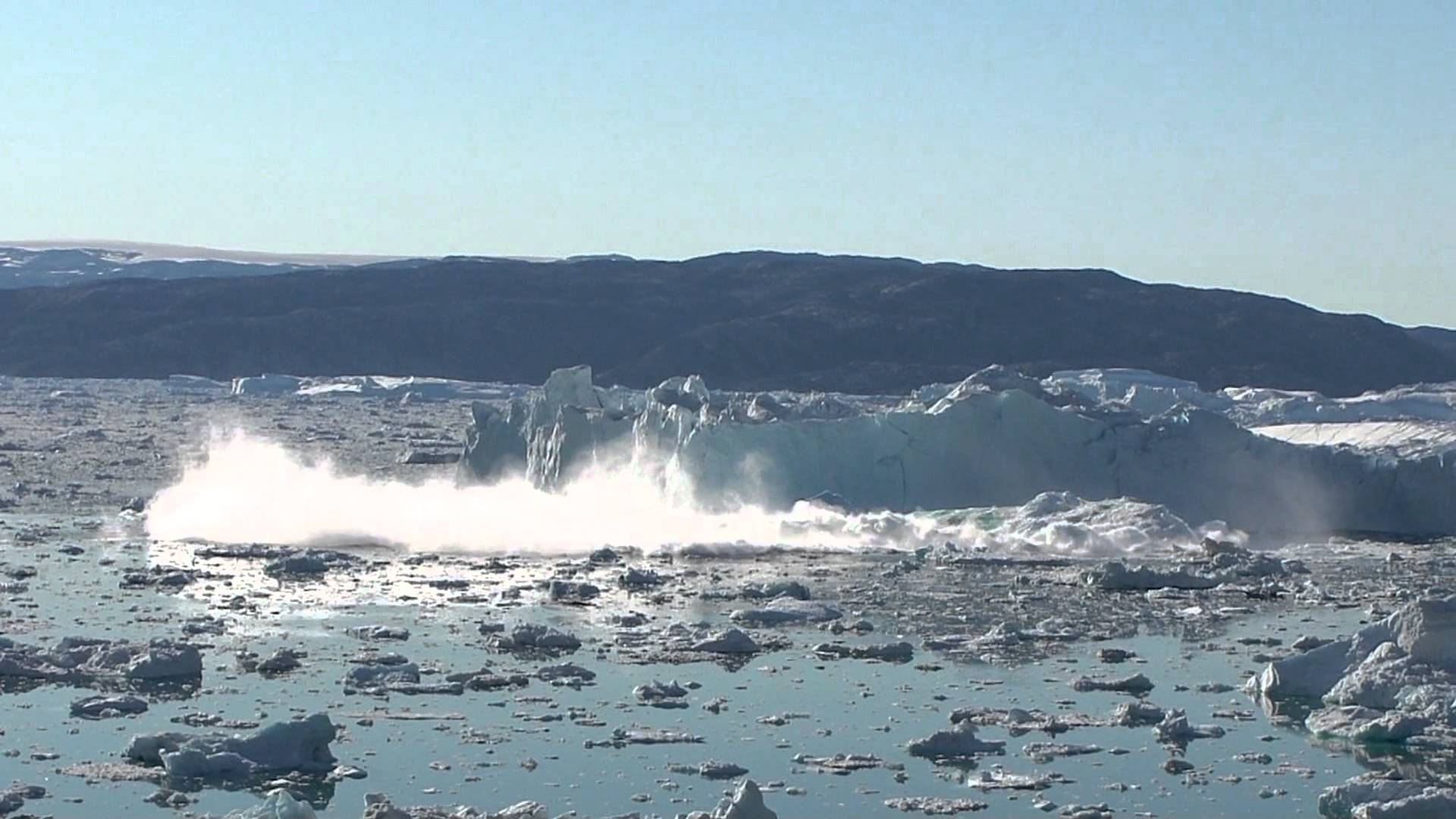 Iceberg Collapse, Sermilik Fjord, East-Greenland - YouTube