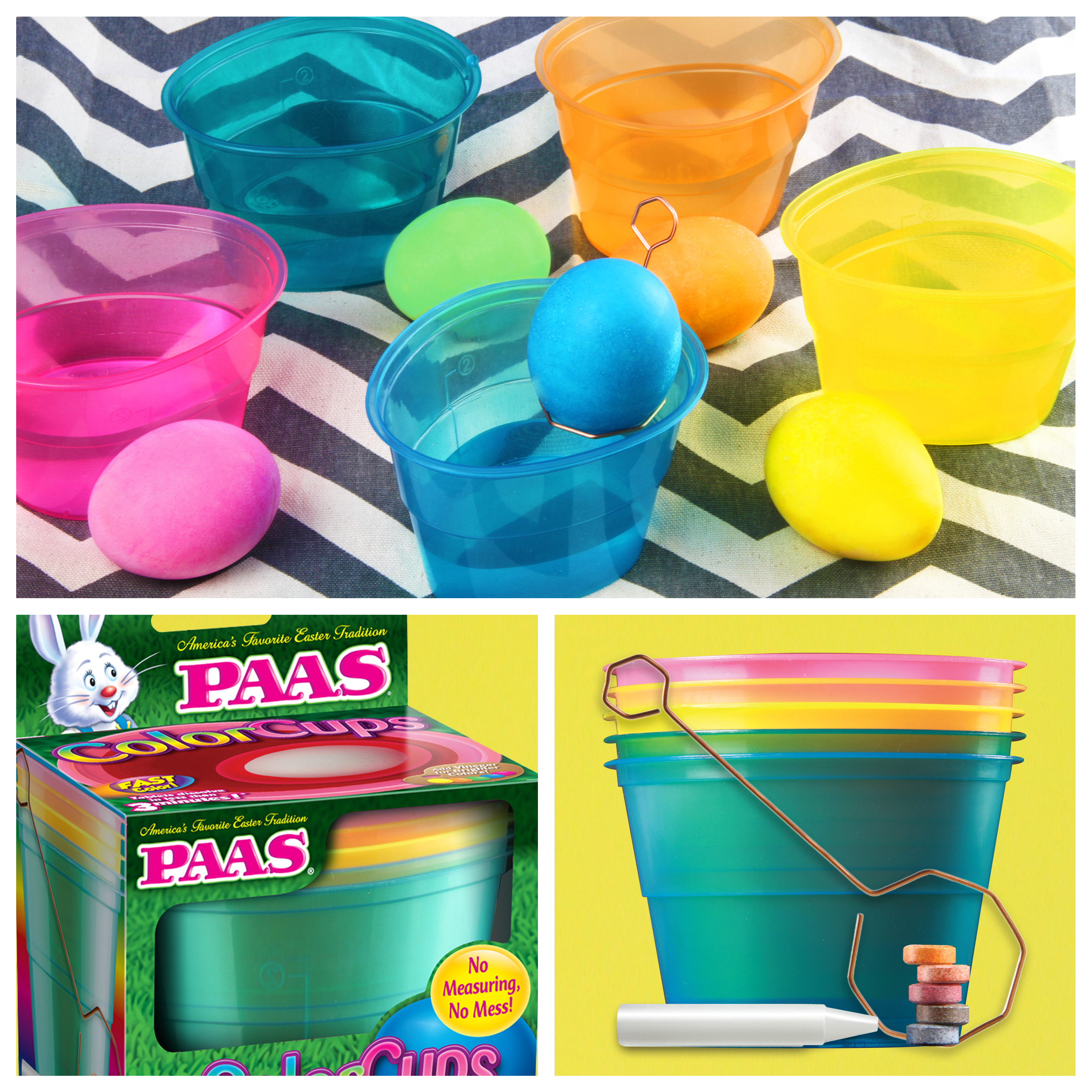 PAAS® Color Cups for easy Easter egg dyeing. | PAAS Egg Decorating ...